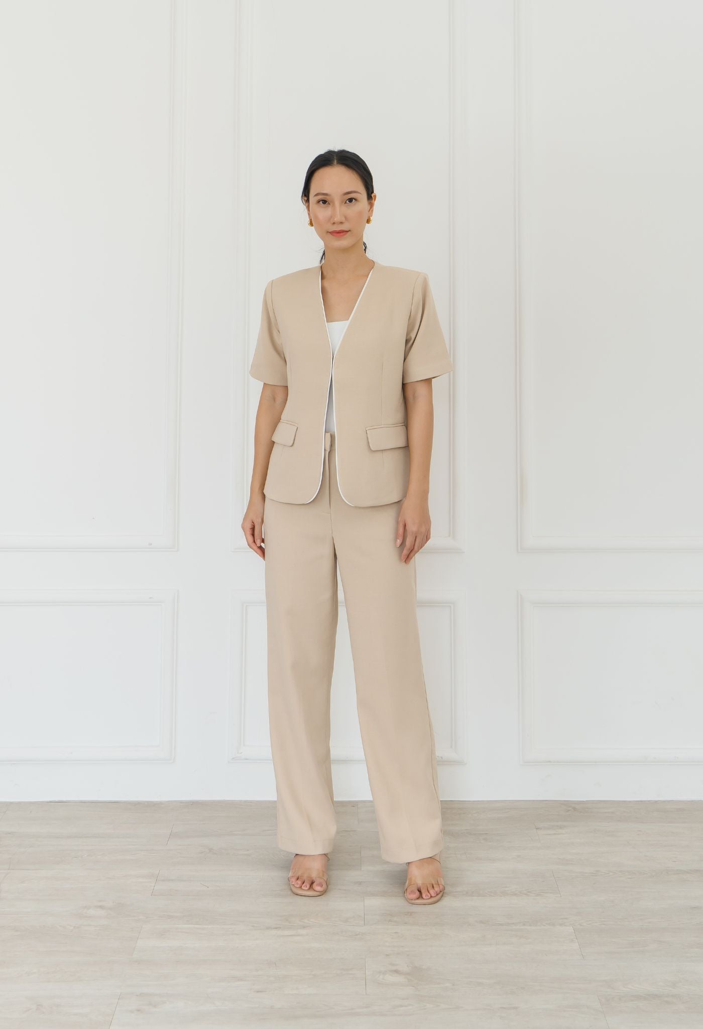 Vonda Blazer Khaki