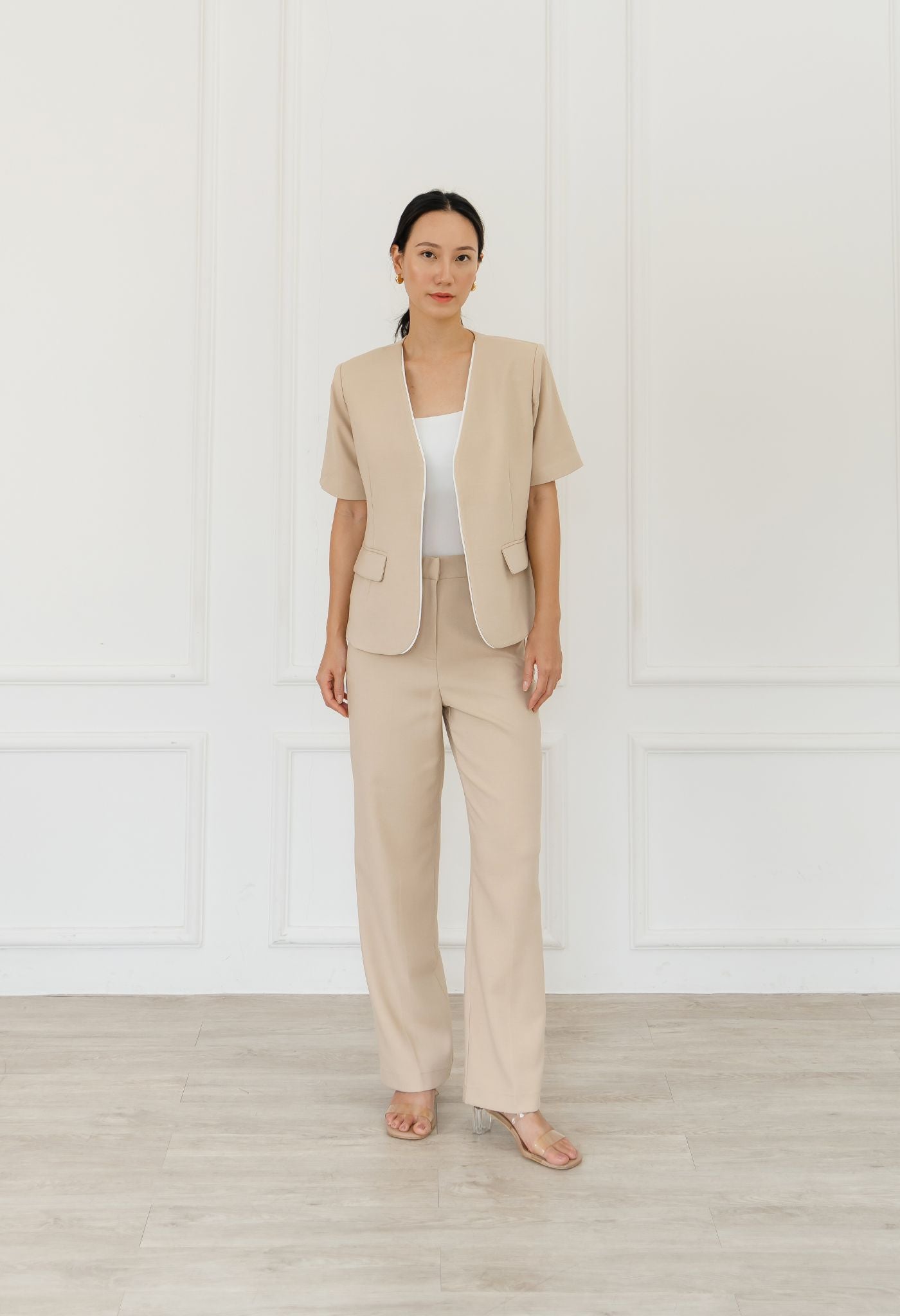 Vonda Blazer Khaki