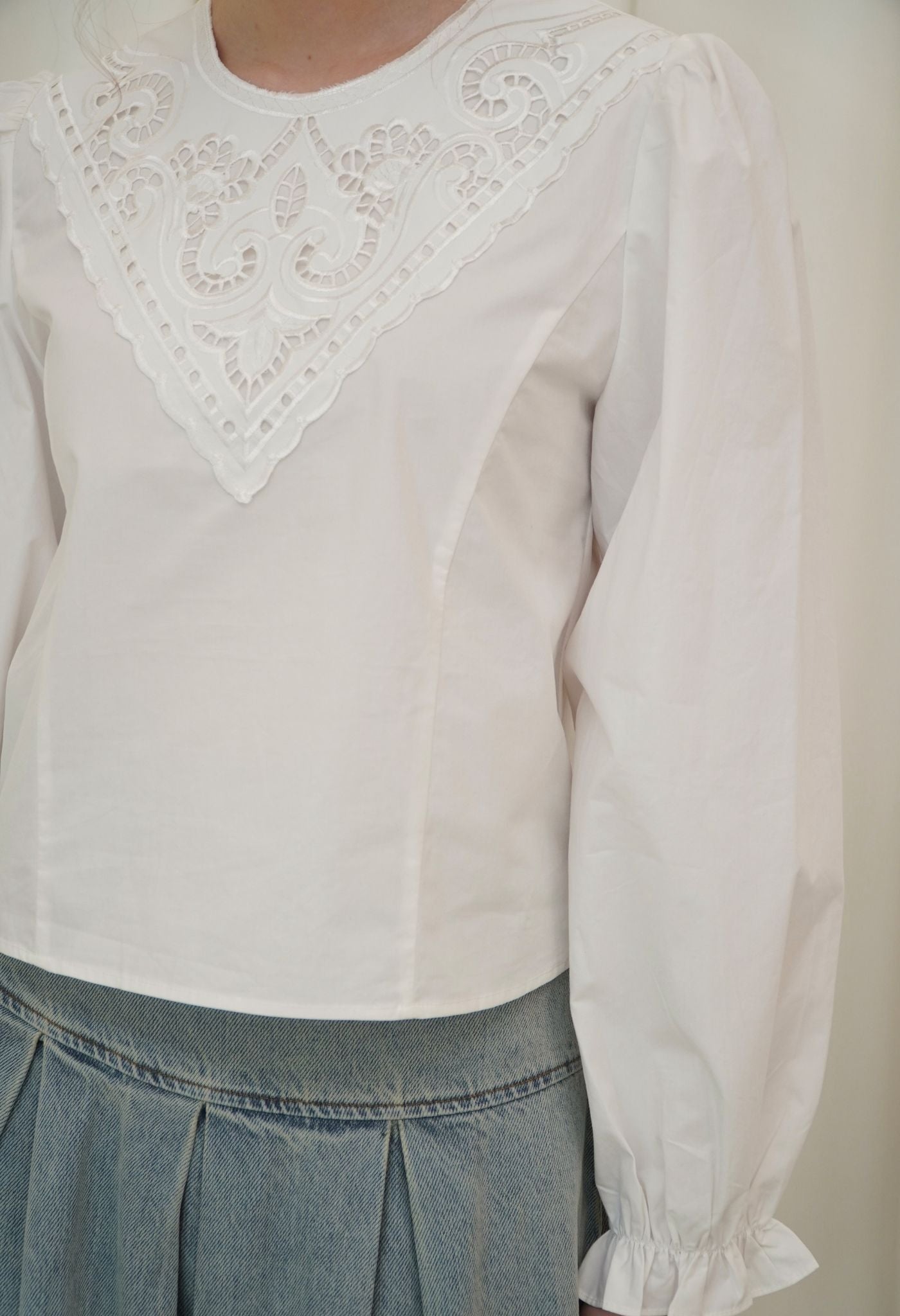 Eden Blouse White