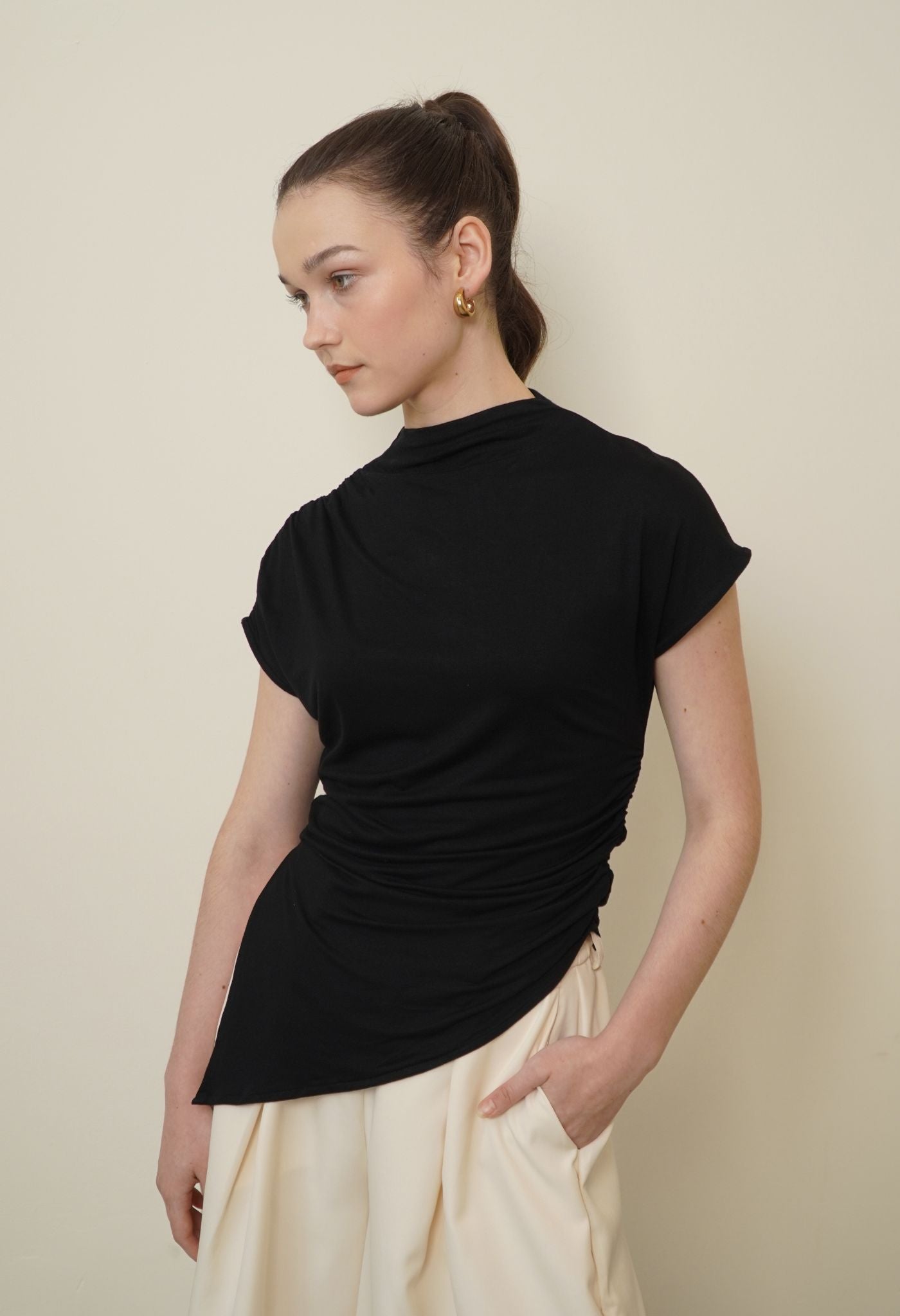 Juno Top Black