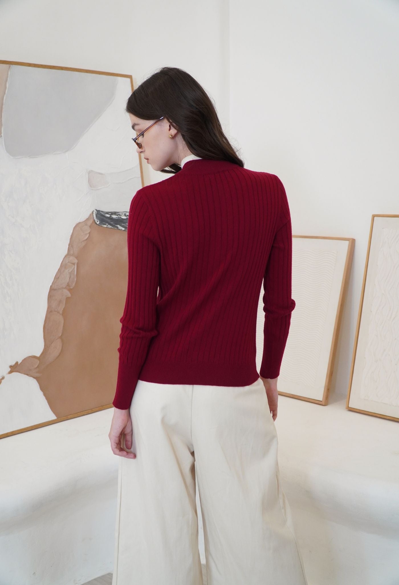 Doris Sweater Red