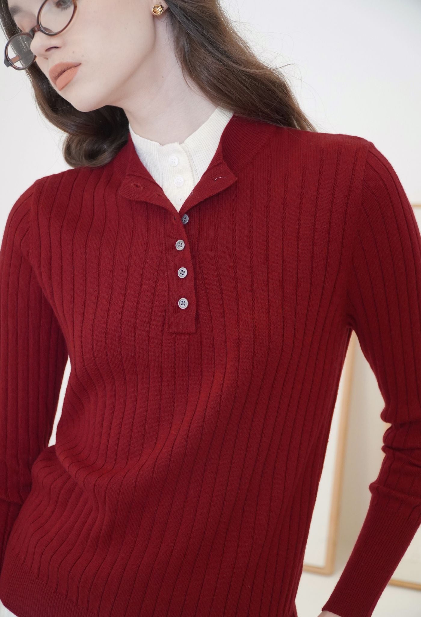 Doris Sweater Red