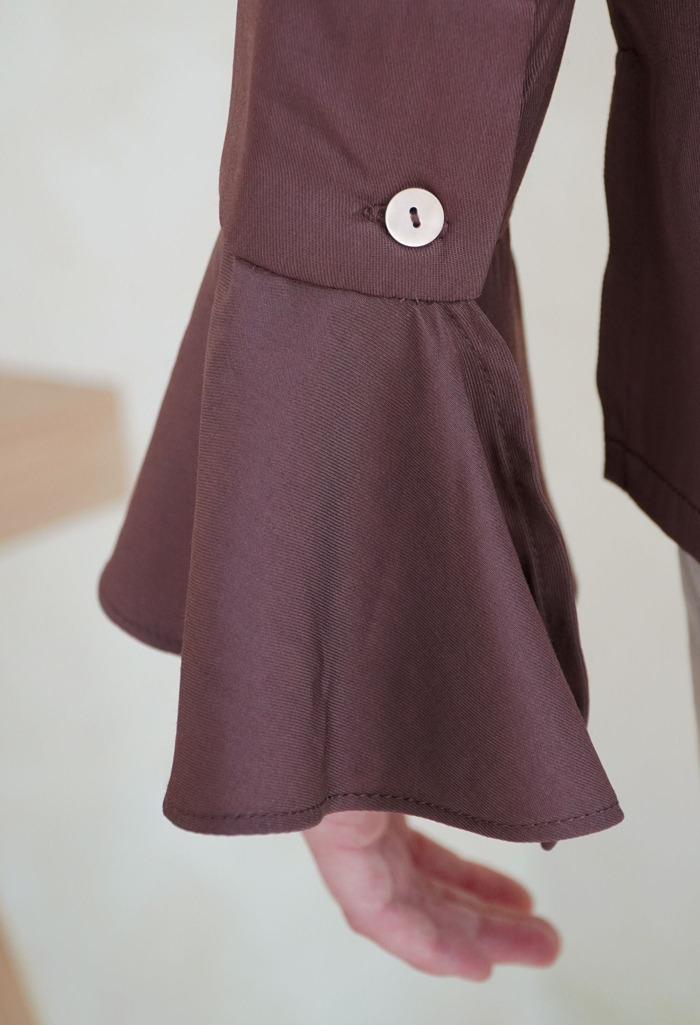 Agnes Blouse Brown