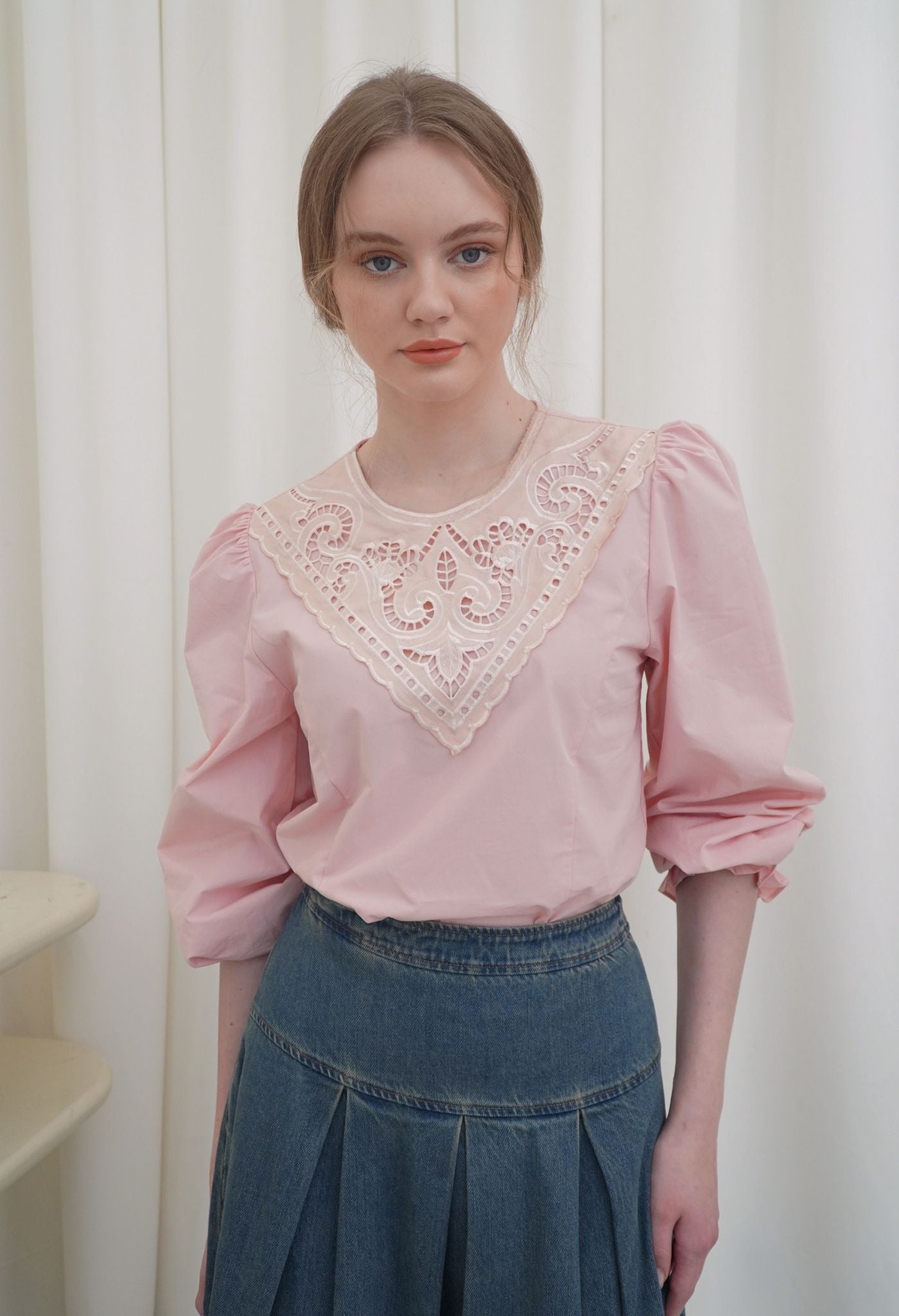 Eden Blouse Pink