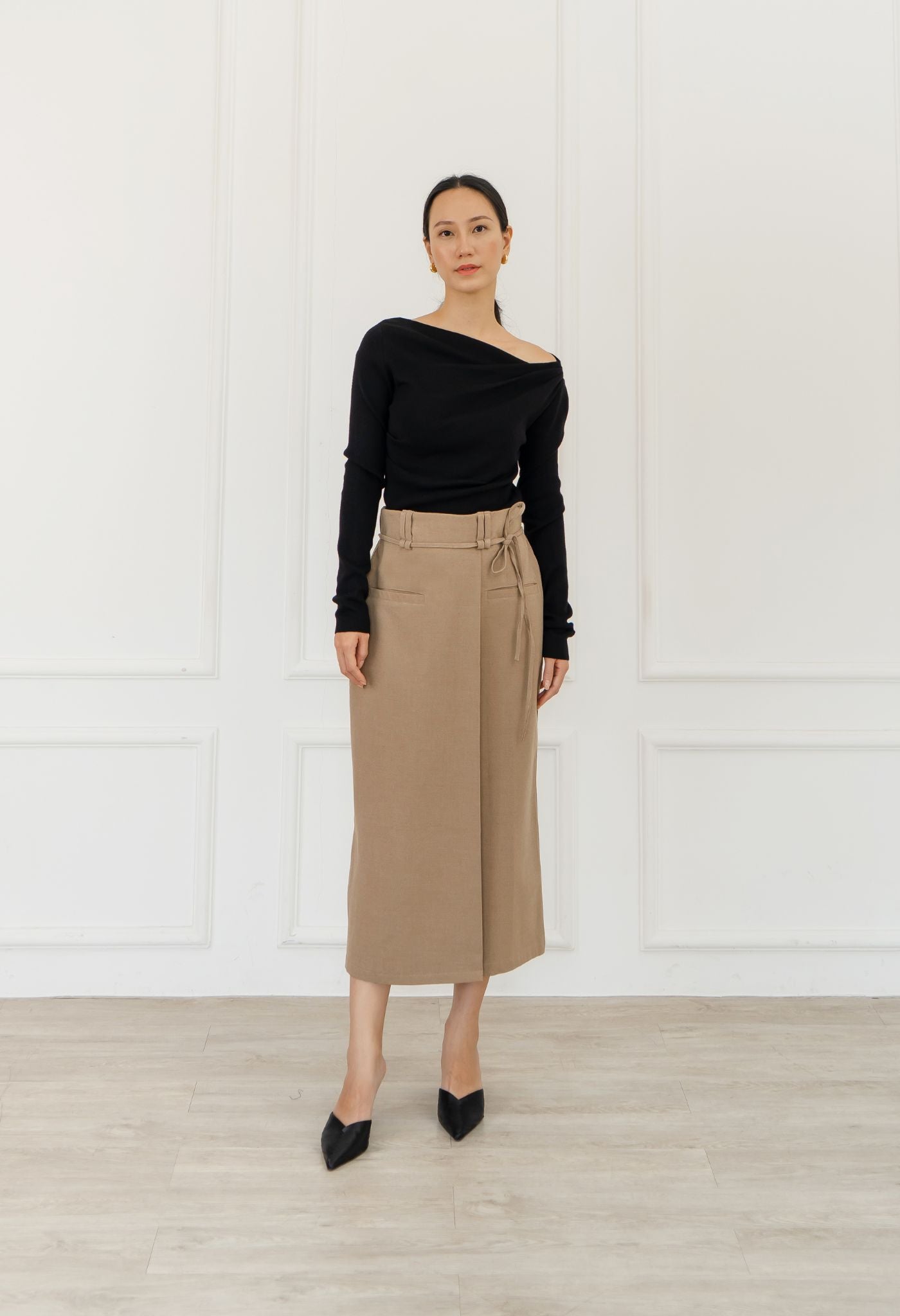 Agatha Skirt Taupe