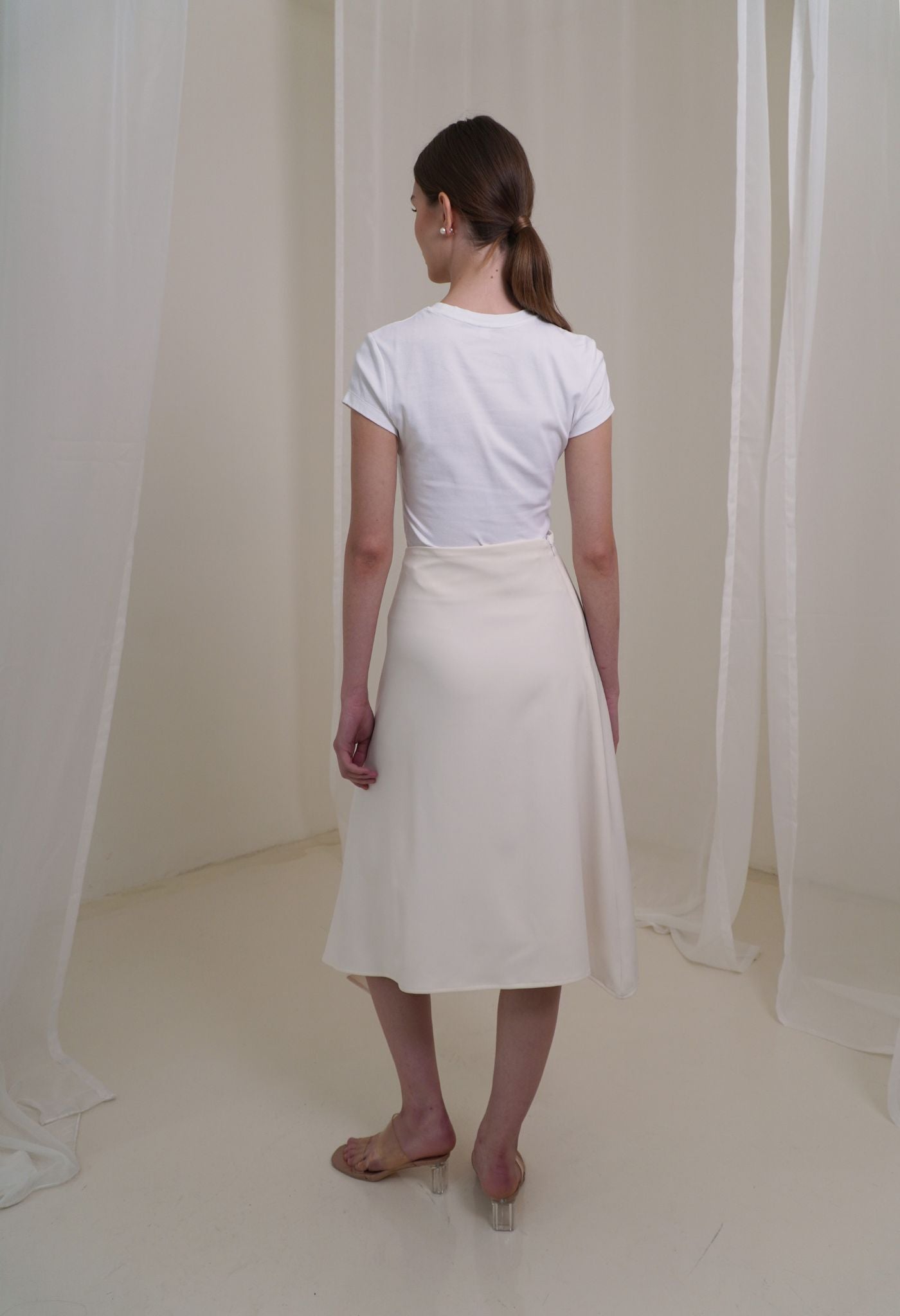 Linea Skirt Cream