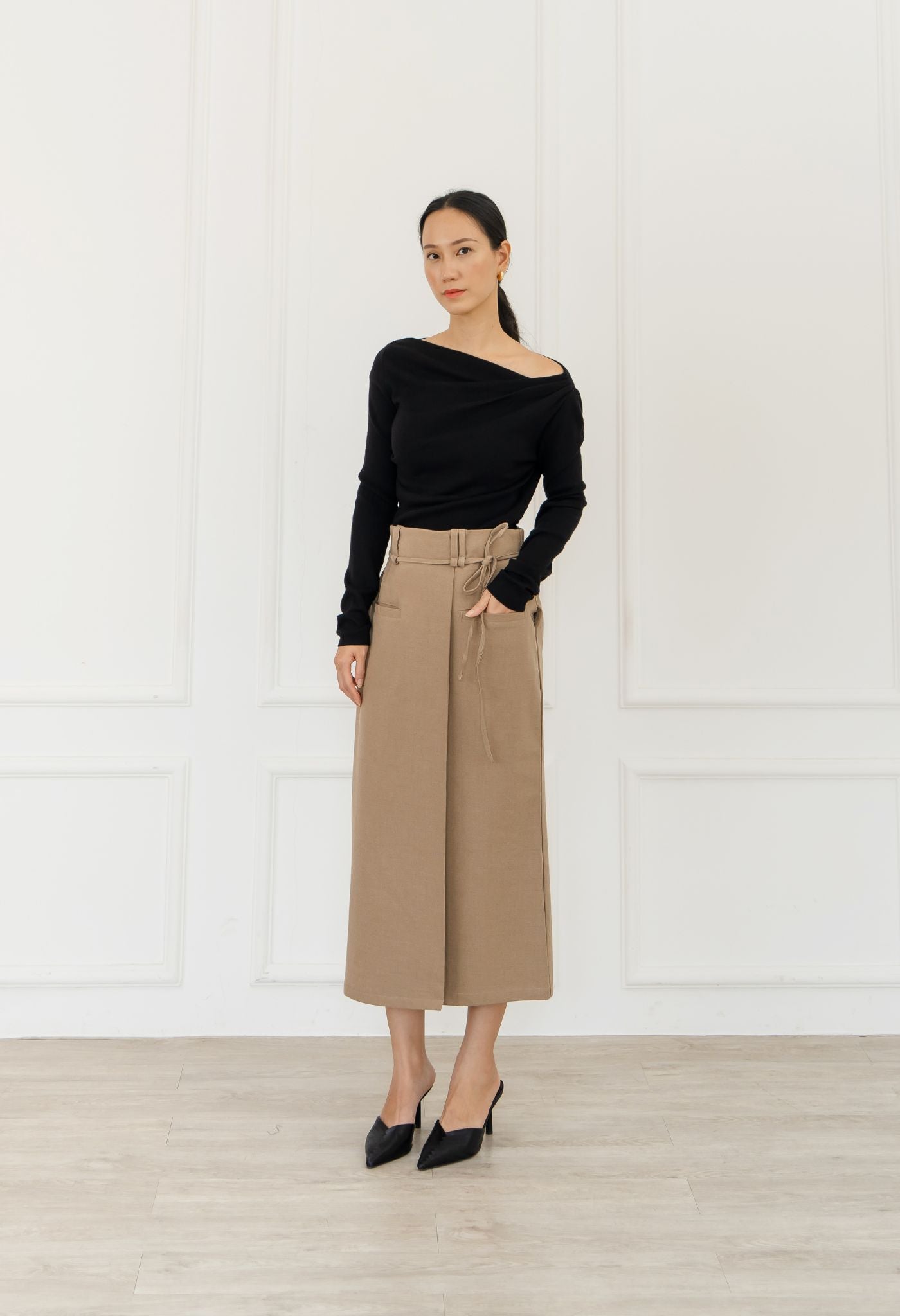Agatha Skirt Taupe