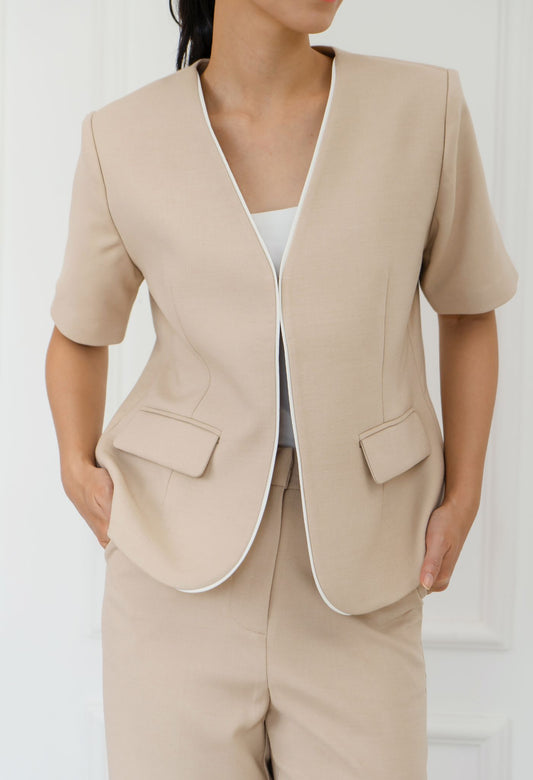 Vonda Blazer Khaki