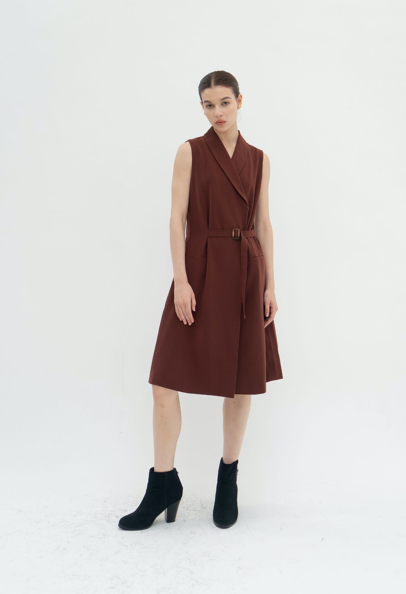 Edith Dress Caramel