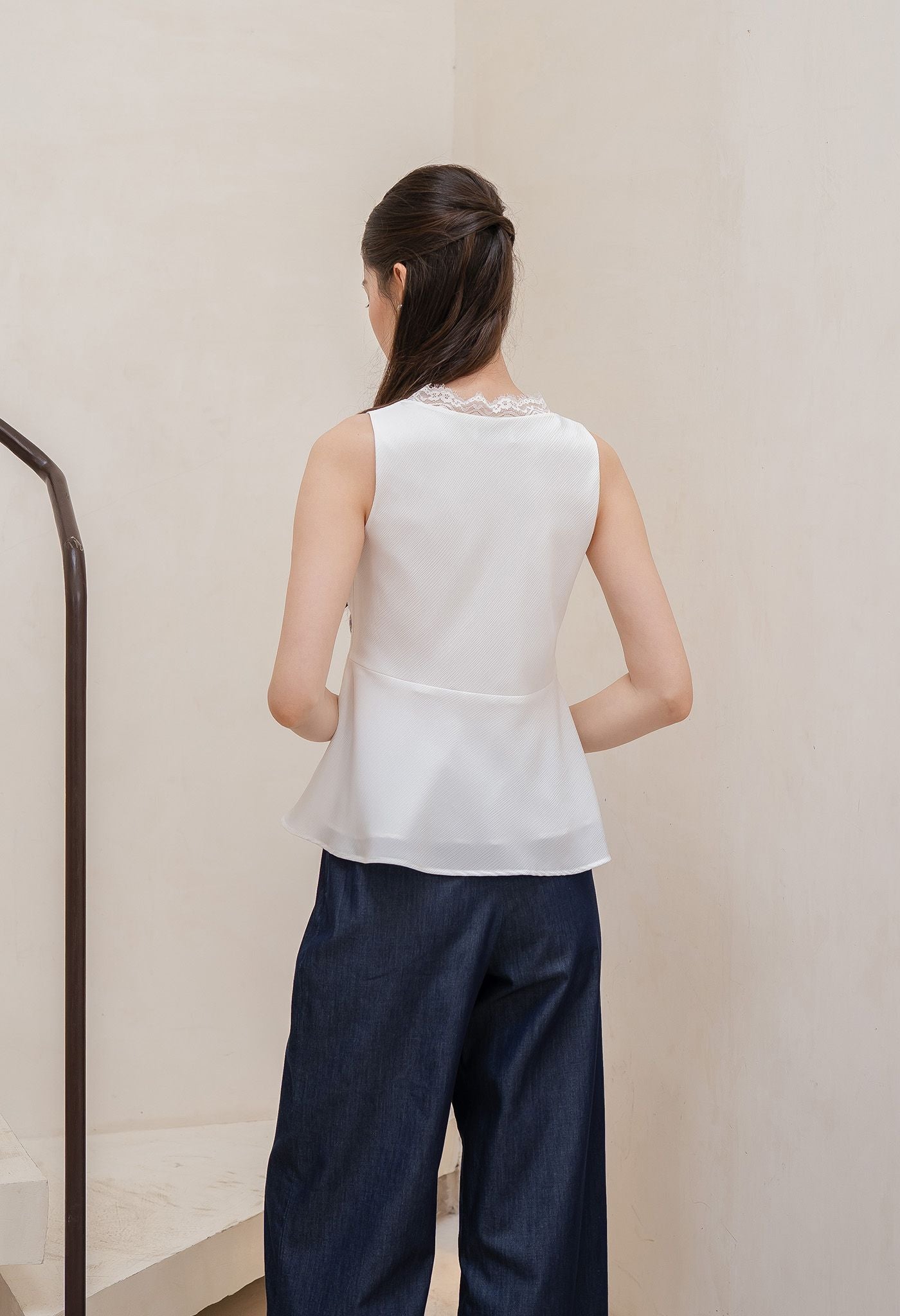 Soleil Top White