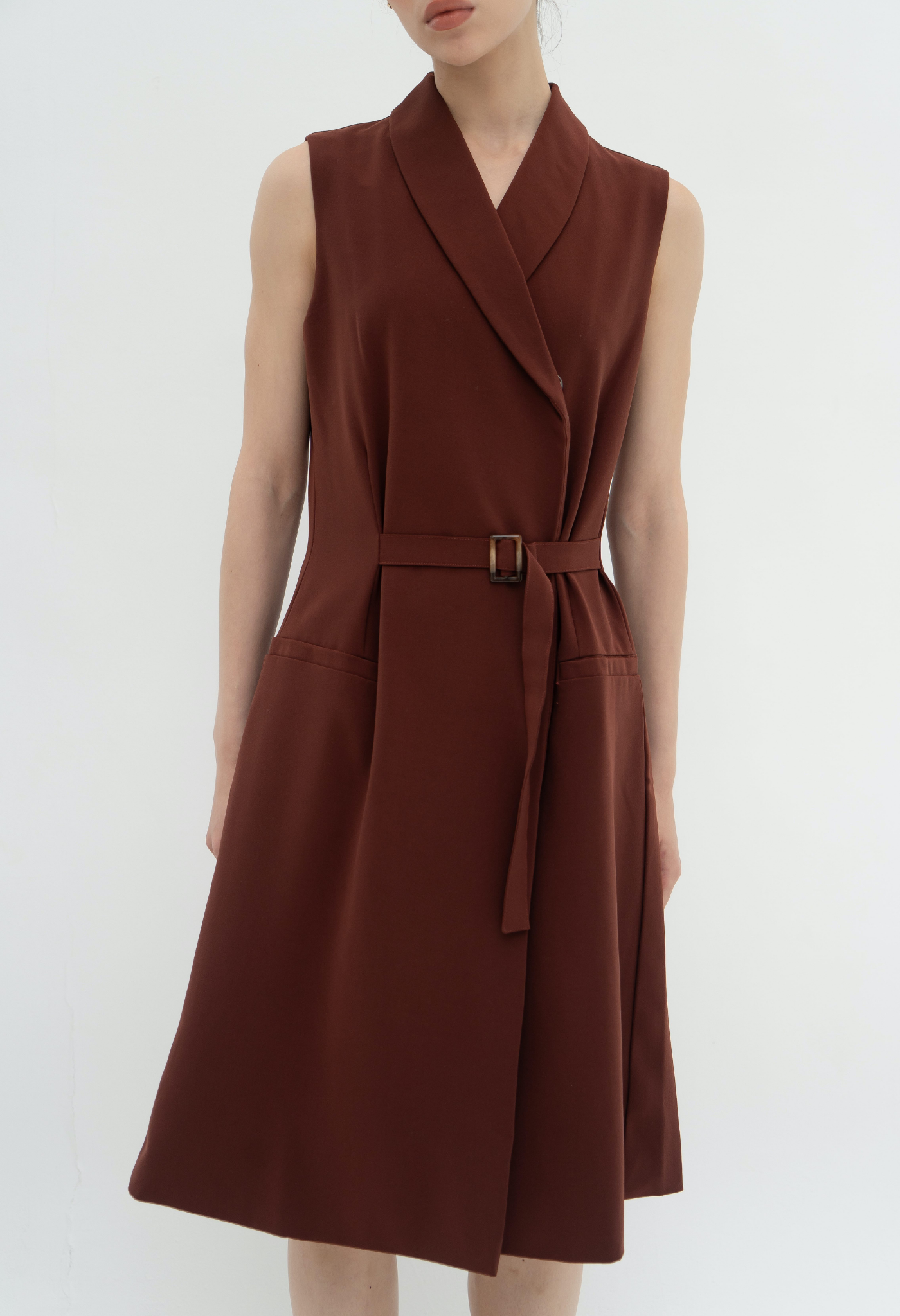 Edith Dress Caramel
