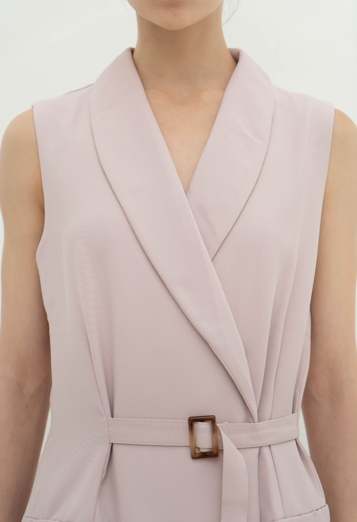 Edith Dress Powder Pink