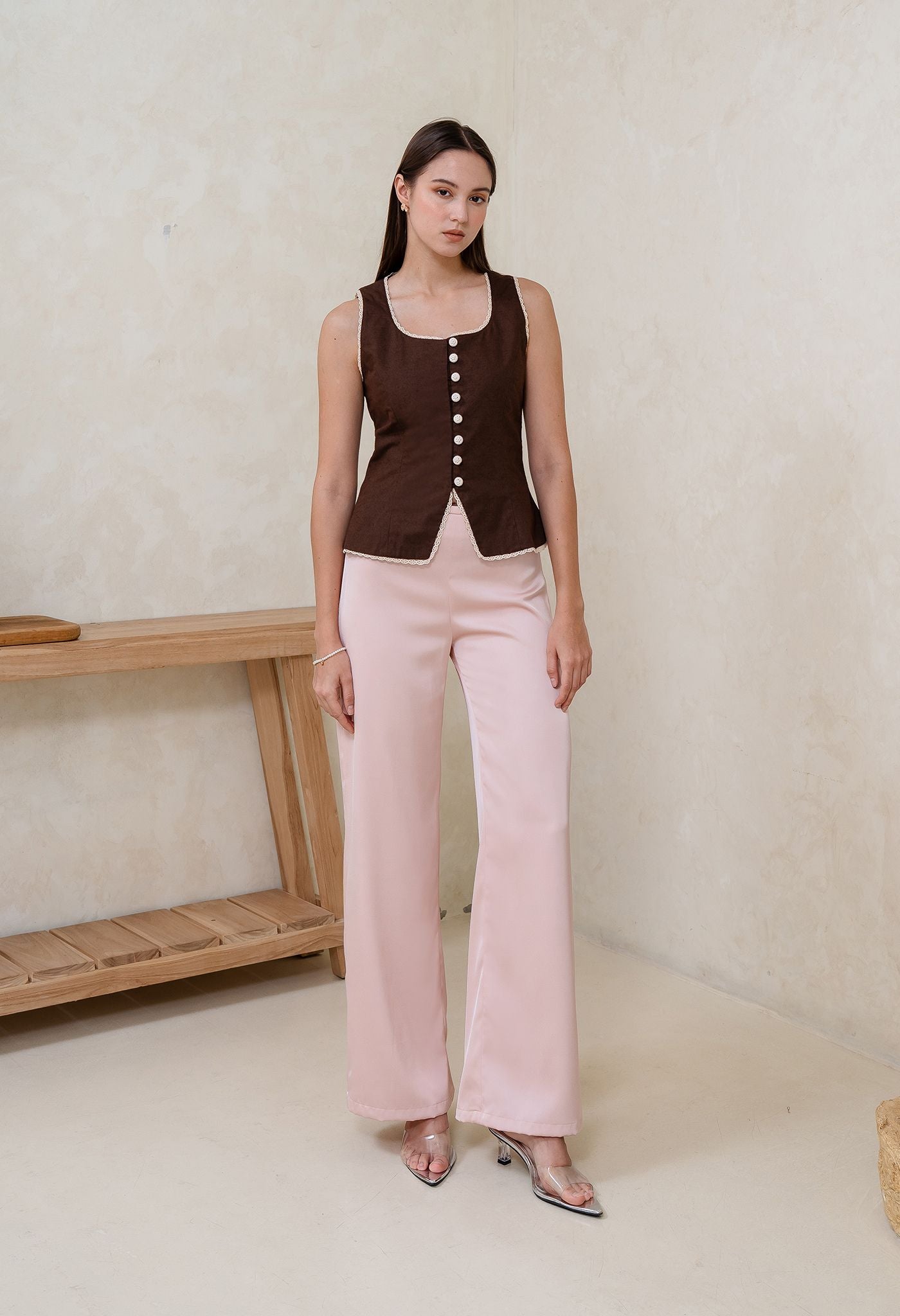 Lottie Top Dark Brown