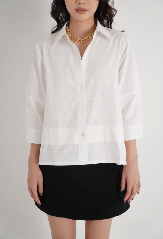 Joan Blouse White