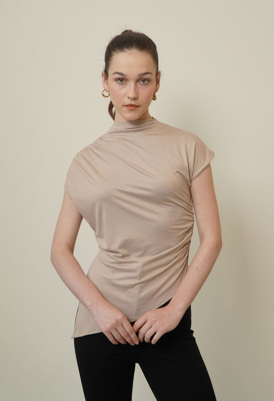 Juno Top Taupe