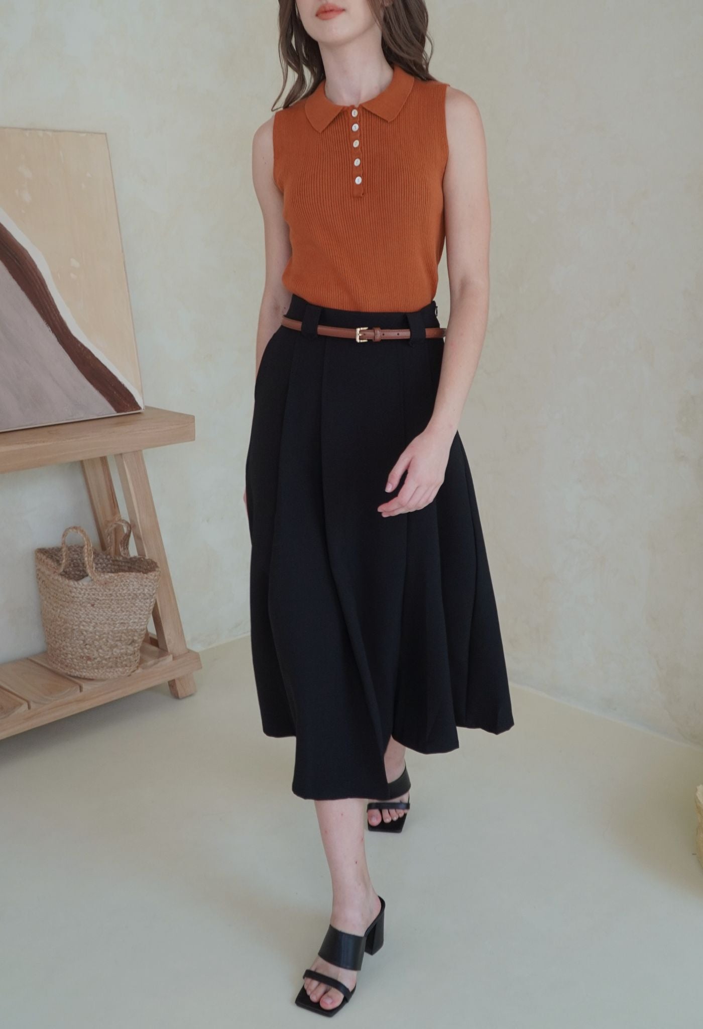 Gemma Skirt Black