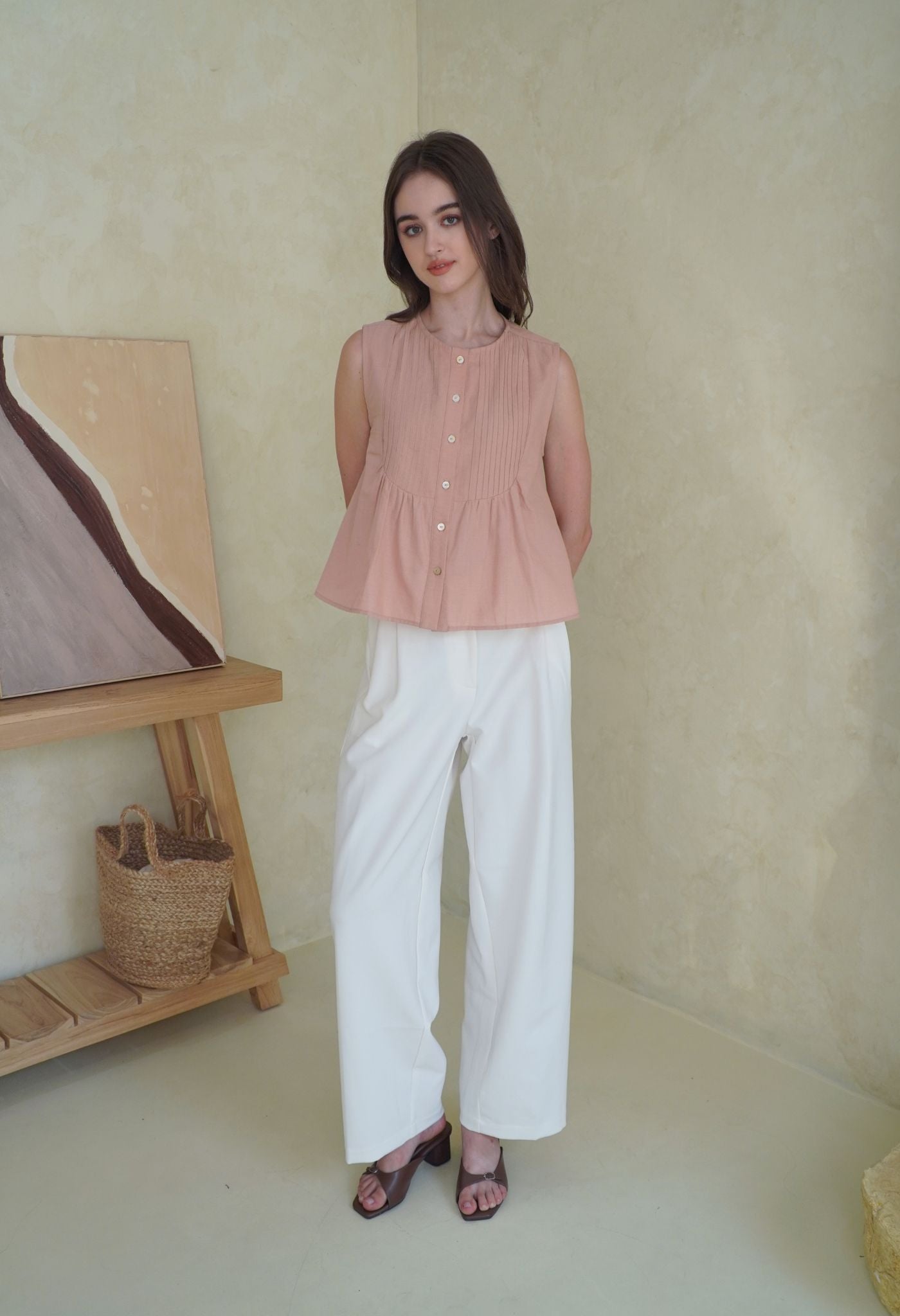 Eira Top Peach