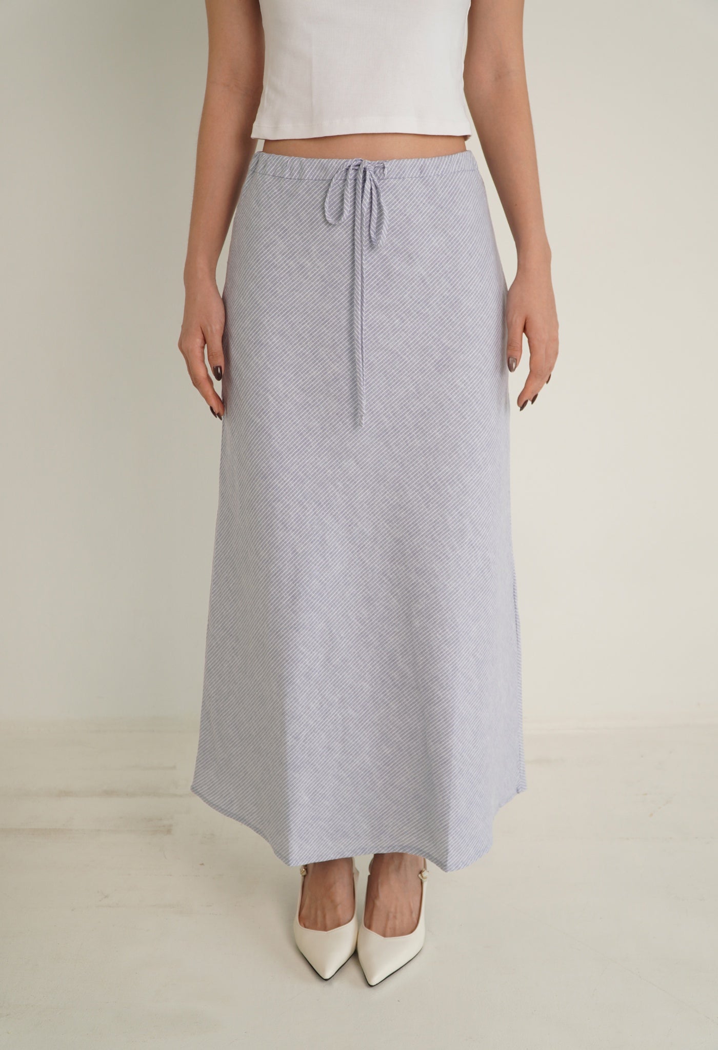 Alda Skirt Dusty Blue