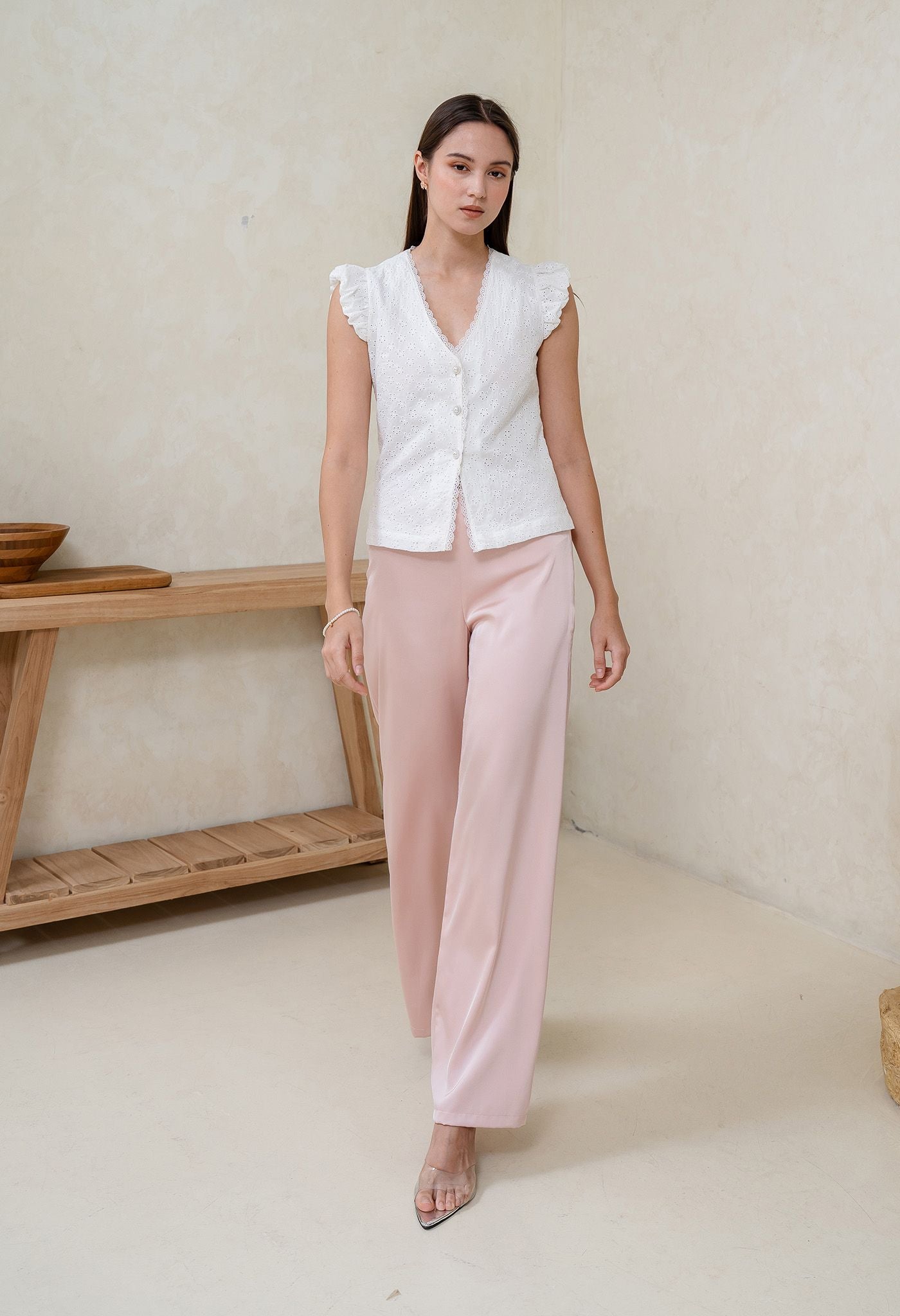 Faye Pants Soft Pink