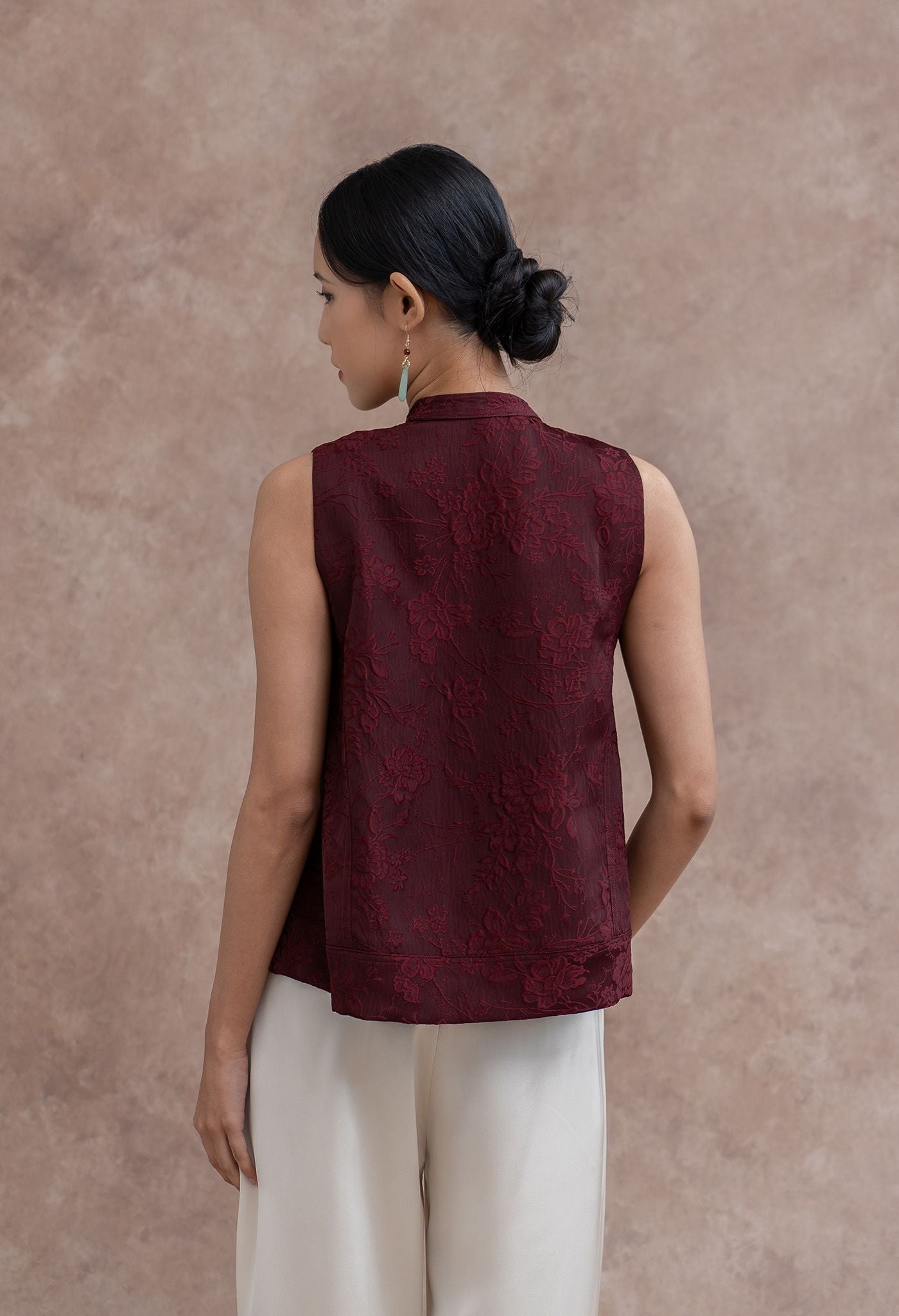 Hua Top Maroon