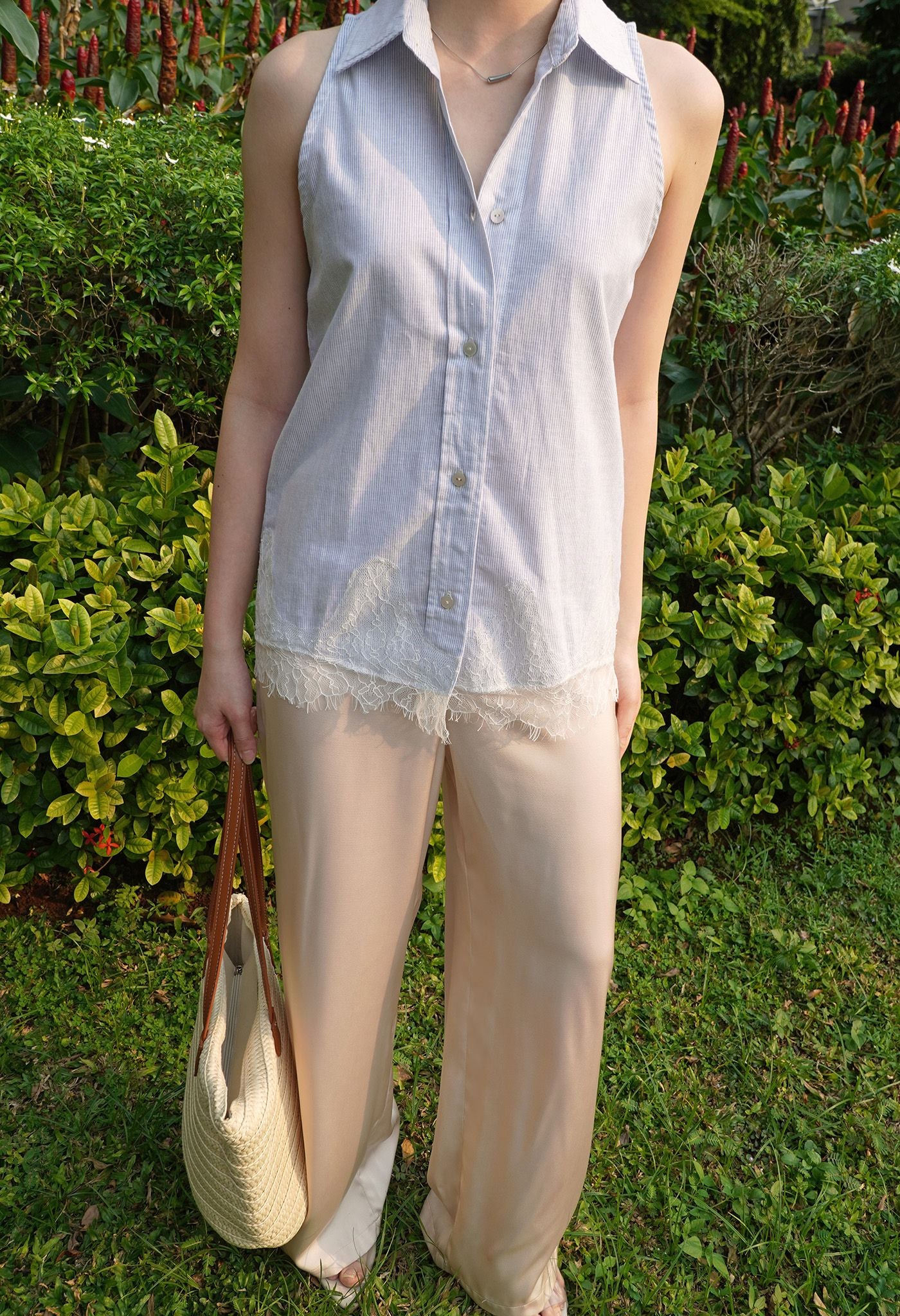 Freya Shirt Blue Stripes