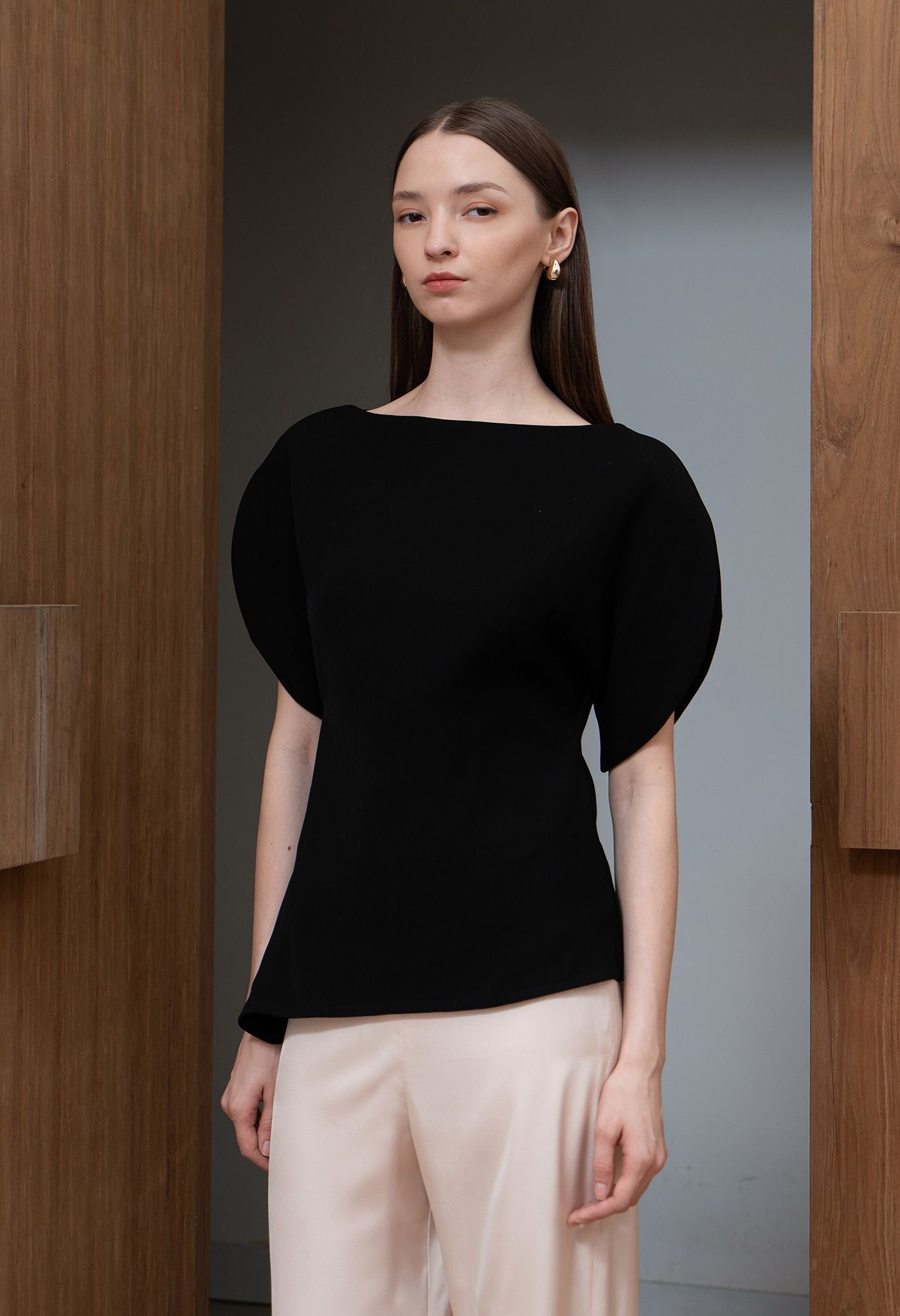 Polina Top in Black