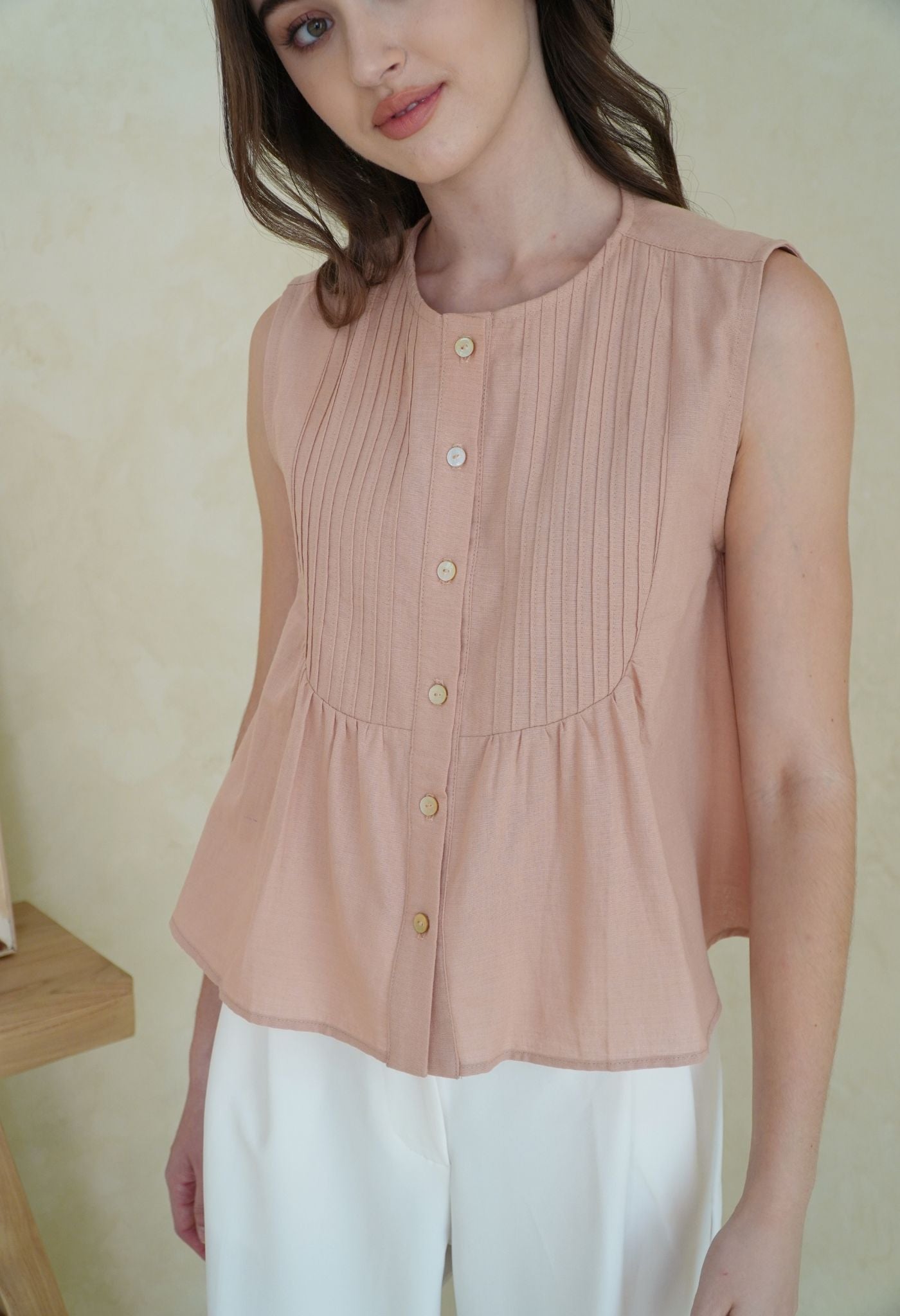 Eira Top Peach