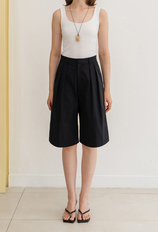 Otto Bermuda Pants Black
