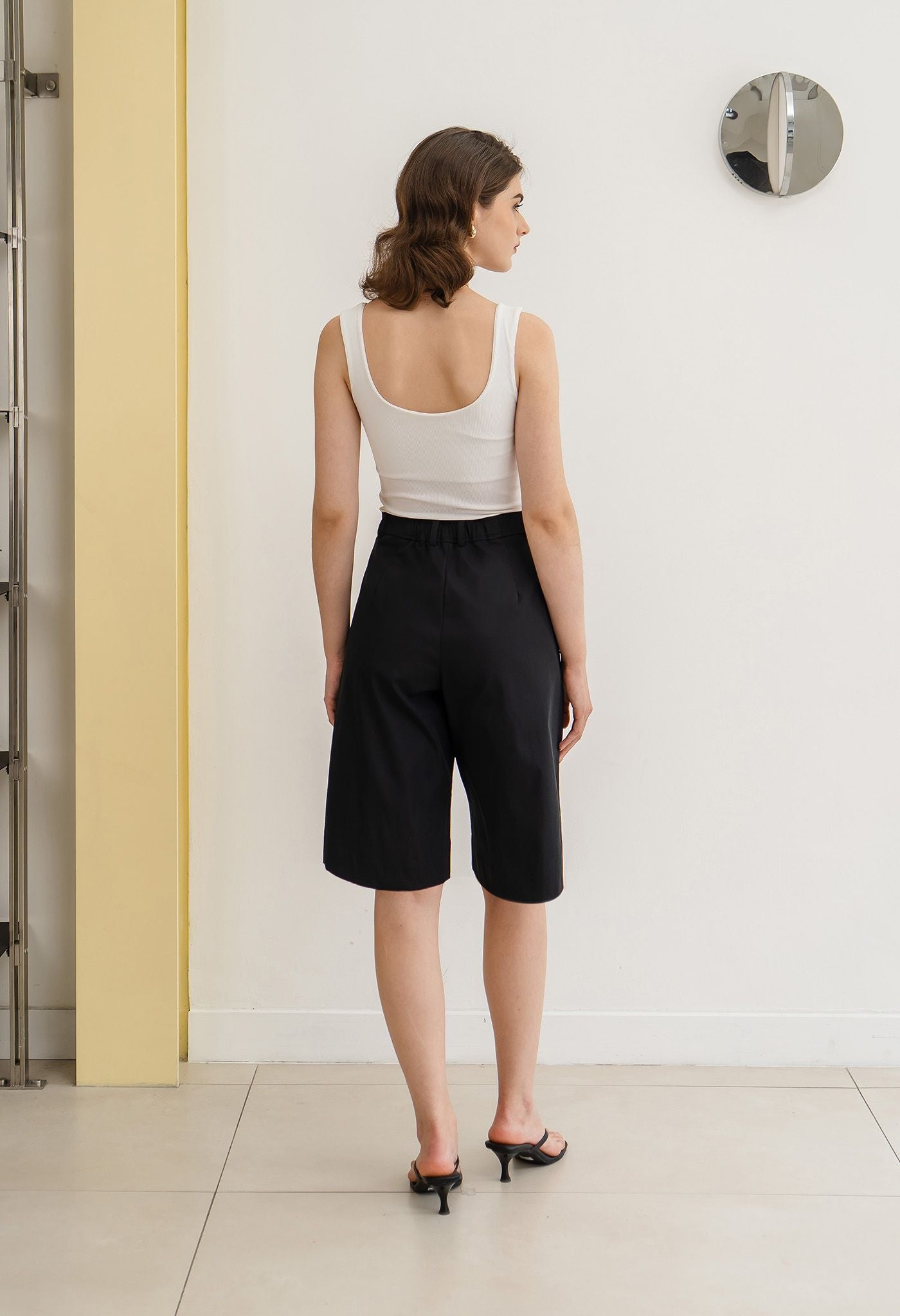 Otto Bermuda Pants Black