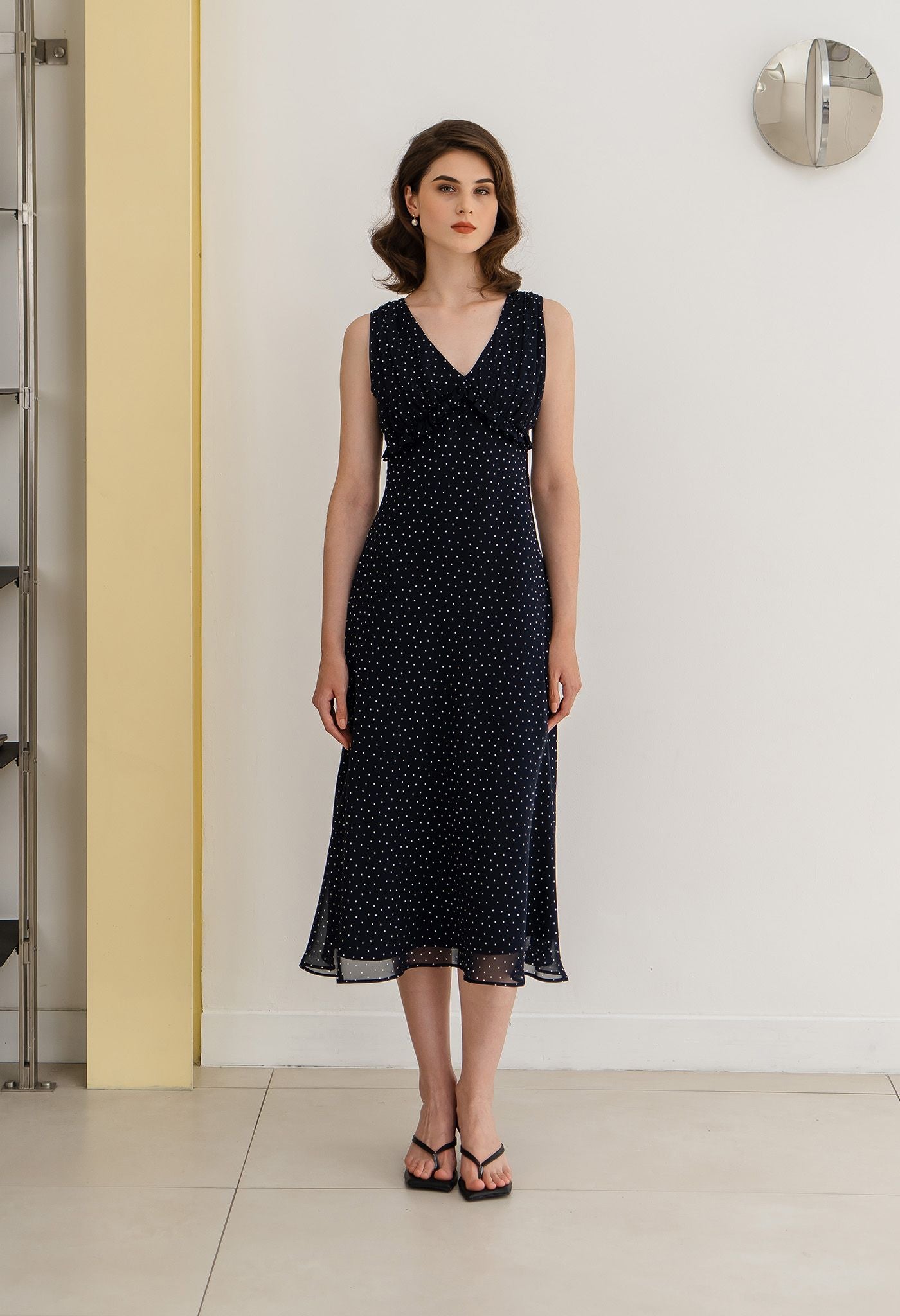 Gillian Dress Dark Navy
