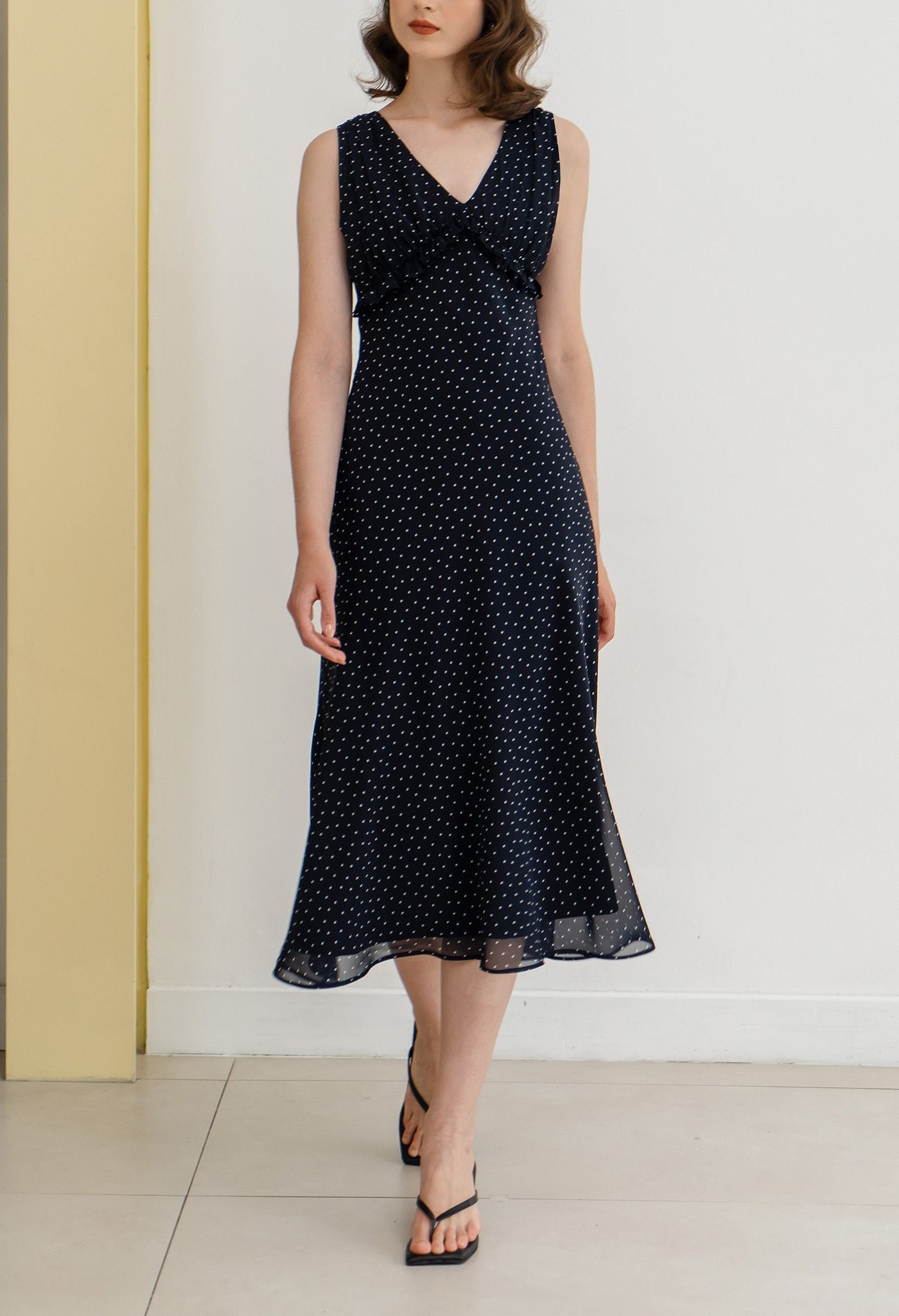 Gillian Dress Dark Navy