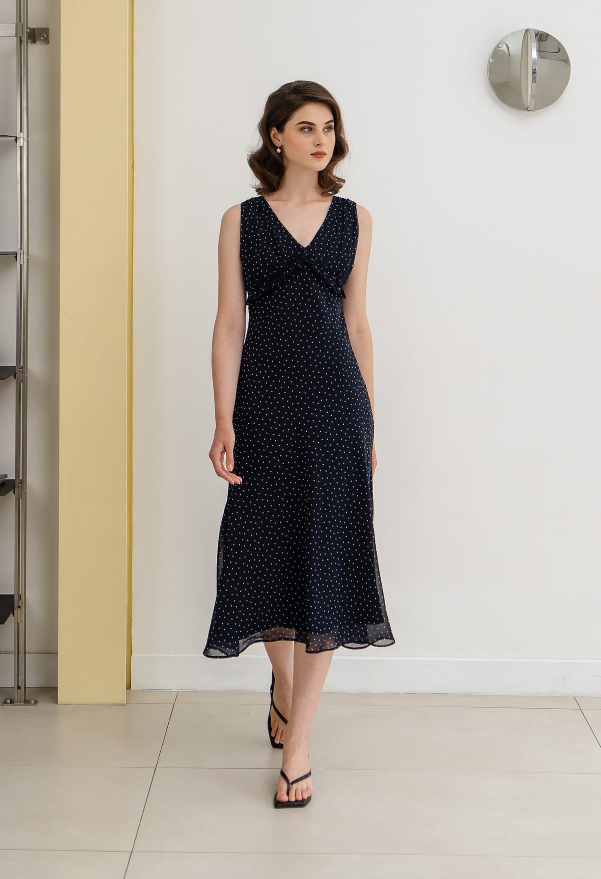 Gillian Dress Dark Navy