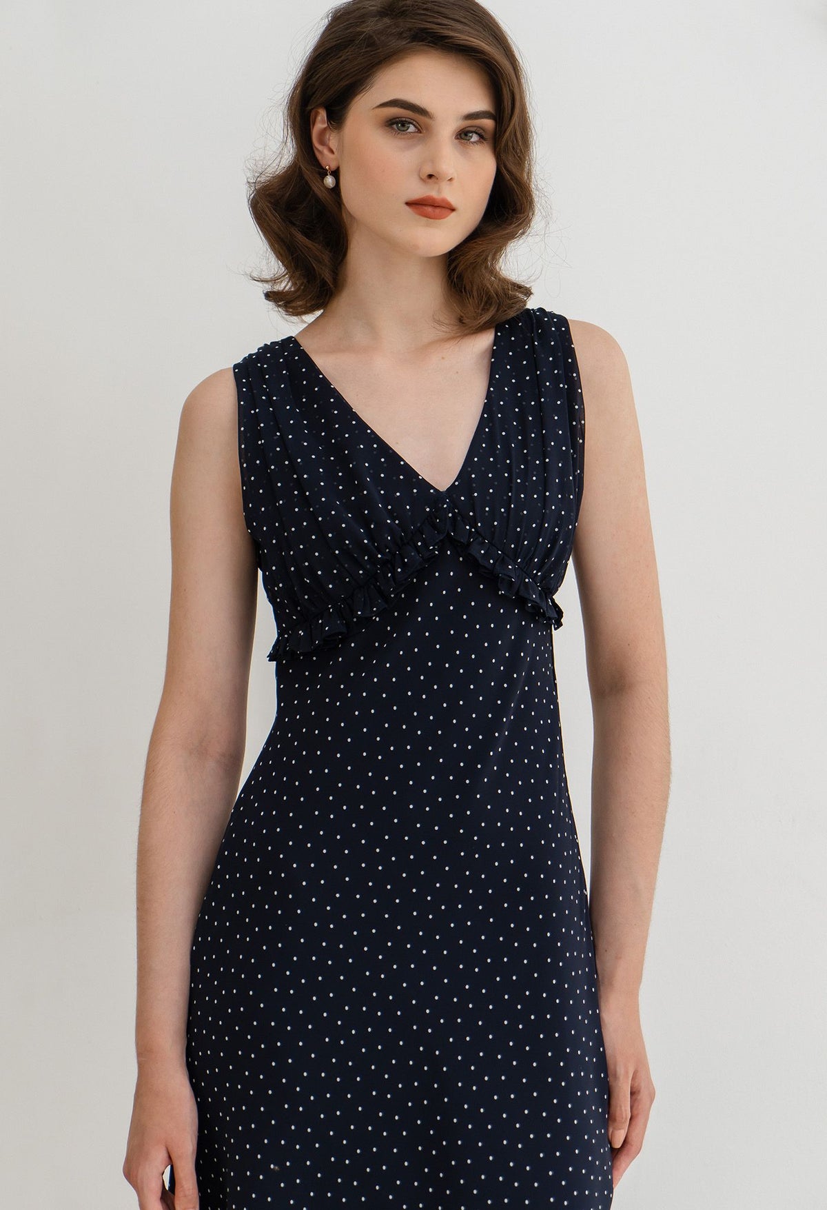 Gillian Dress Dark Navy