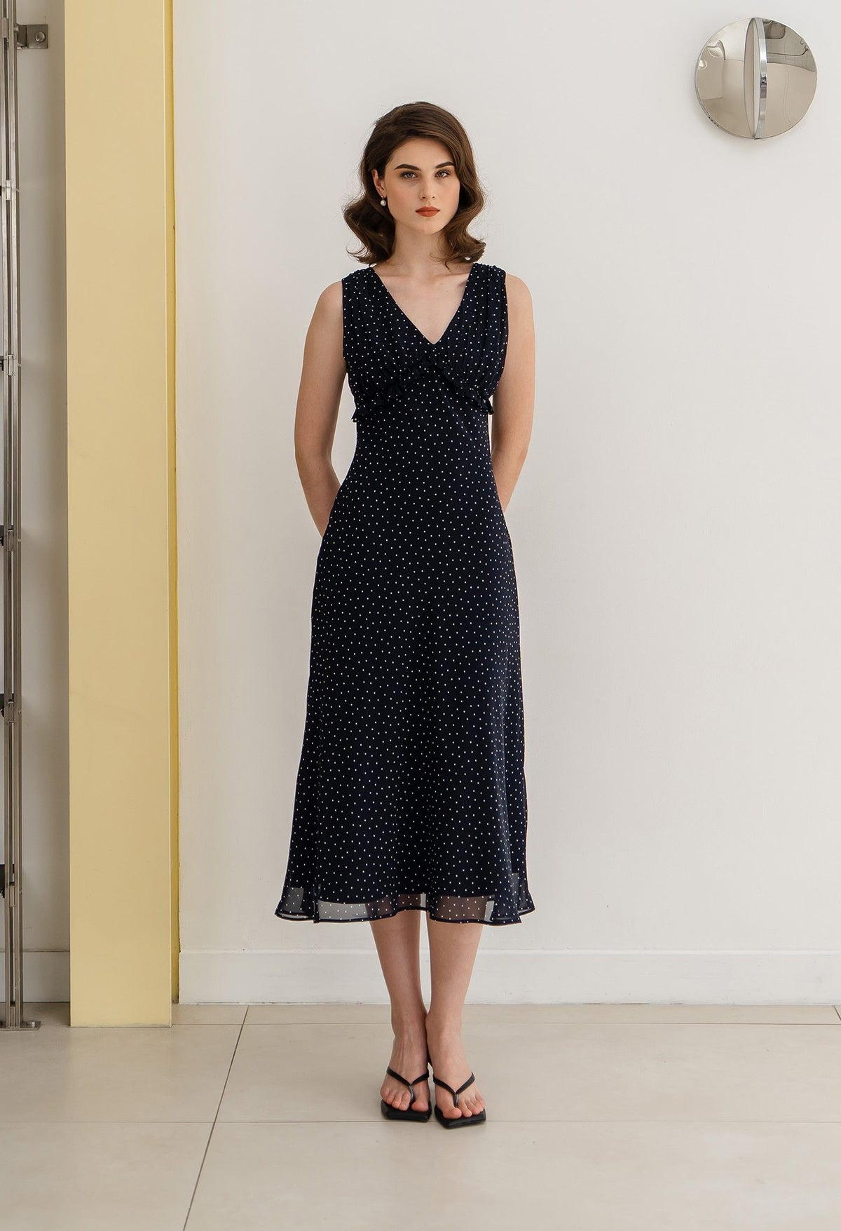Gillian Dress Dark Navy