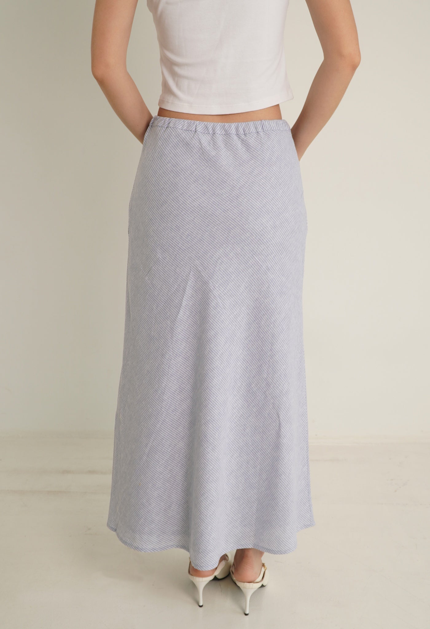 Alda Skirt Dusty Blue