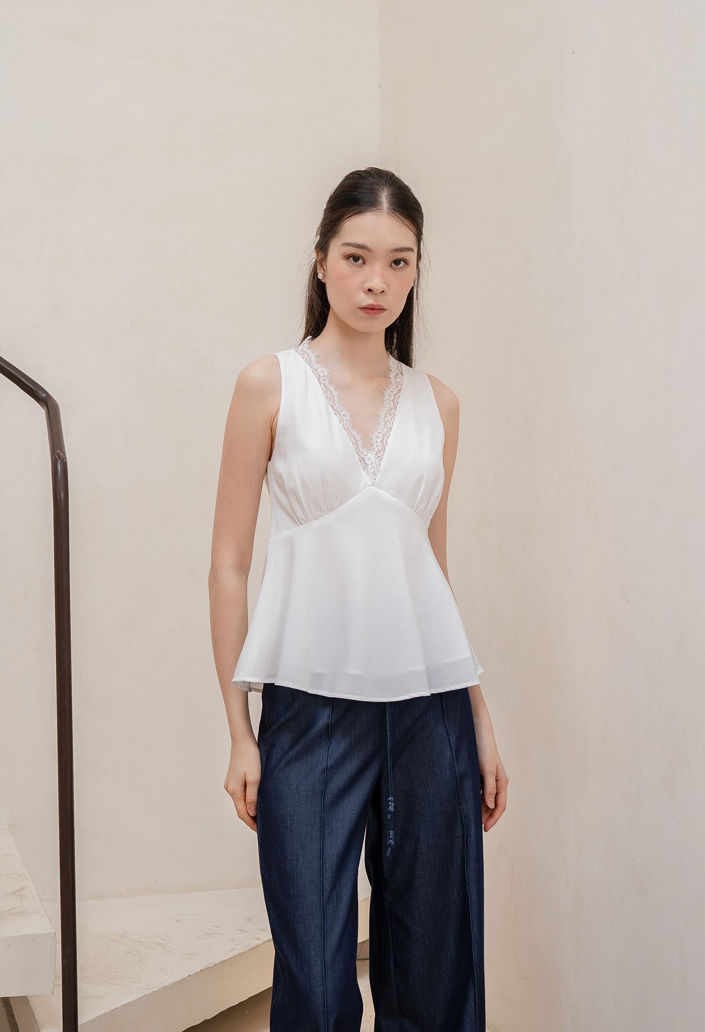 Soleil Top White
