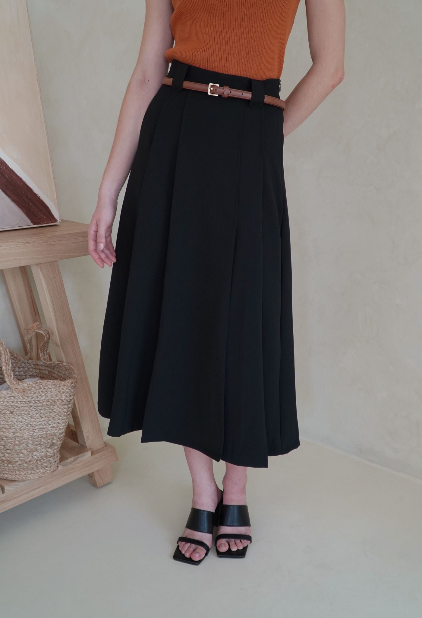 Gemma Skirt Black