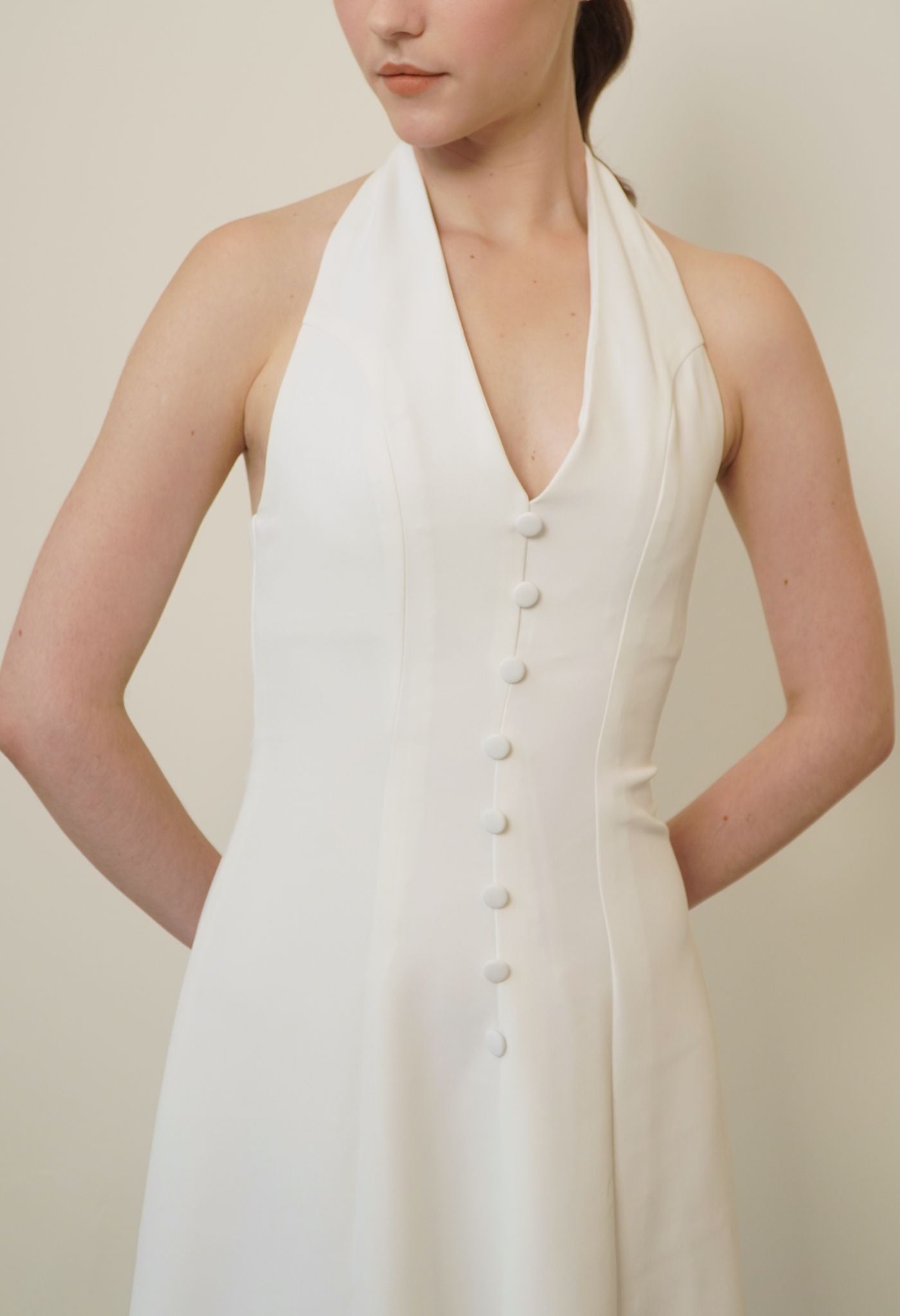 Isola Dress White