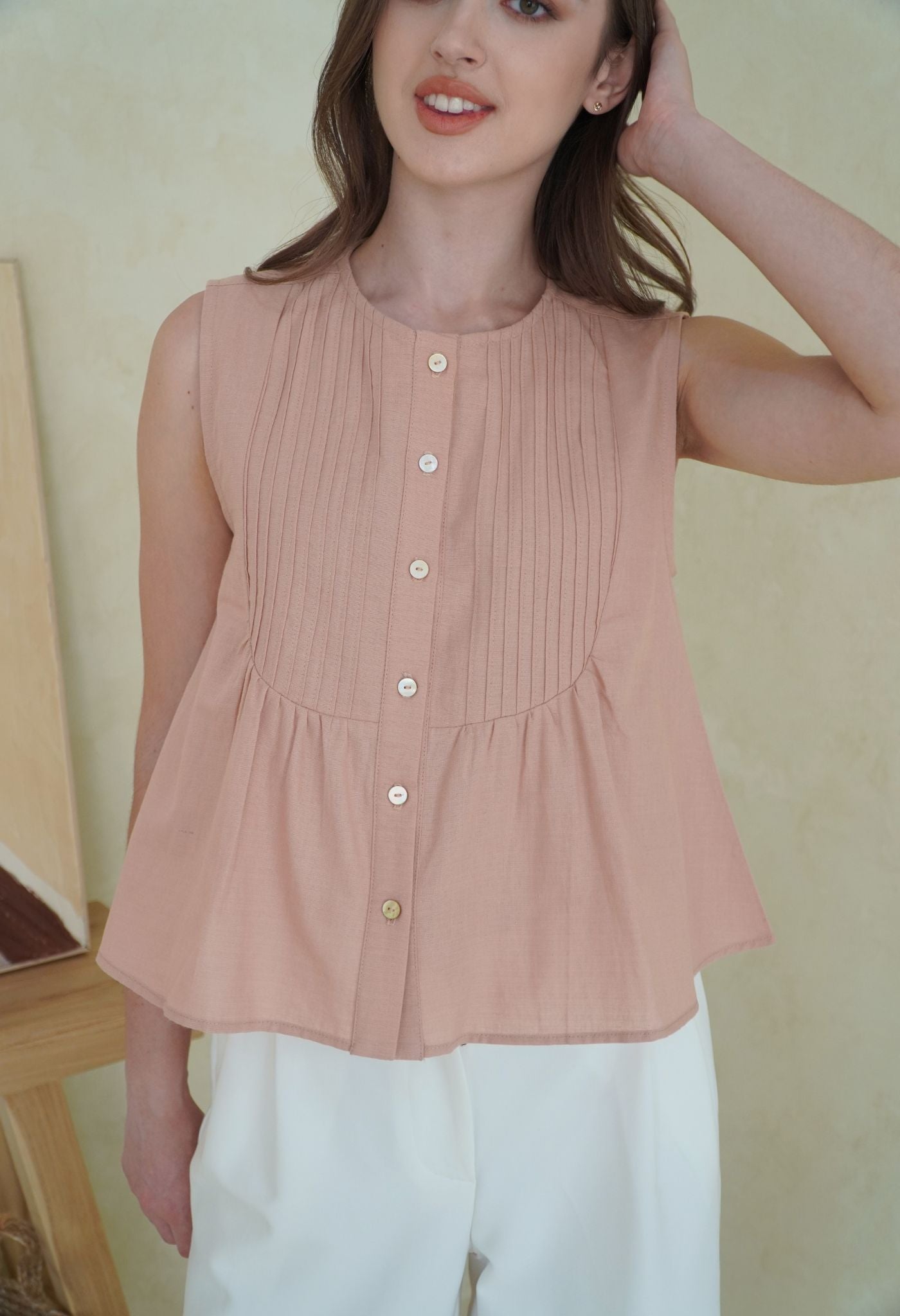 Eira Top Peach