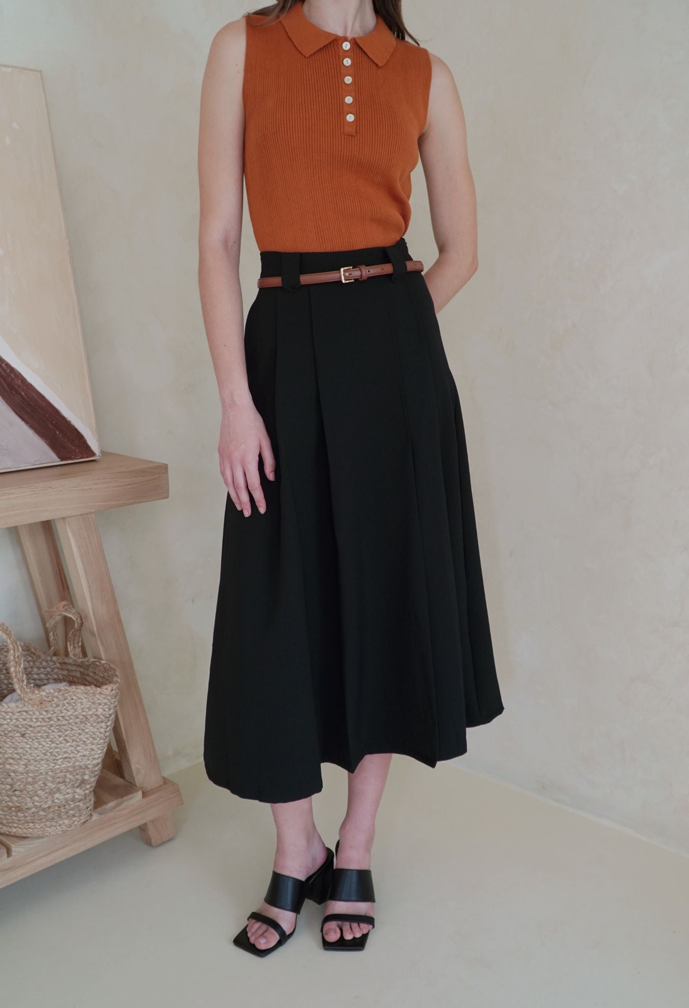 Gemma Skirt Black