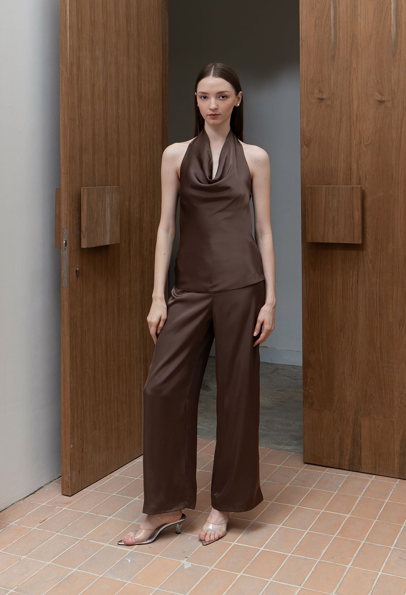 Mare Top in Taupe