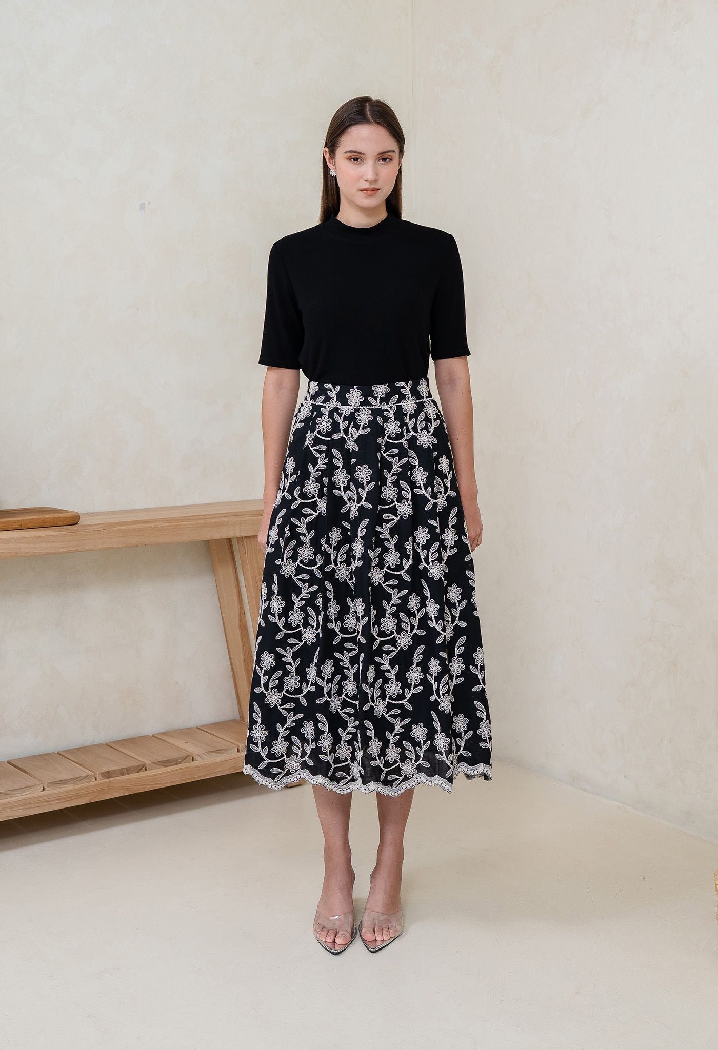 Posie Skirt Black