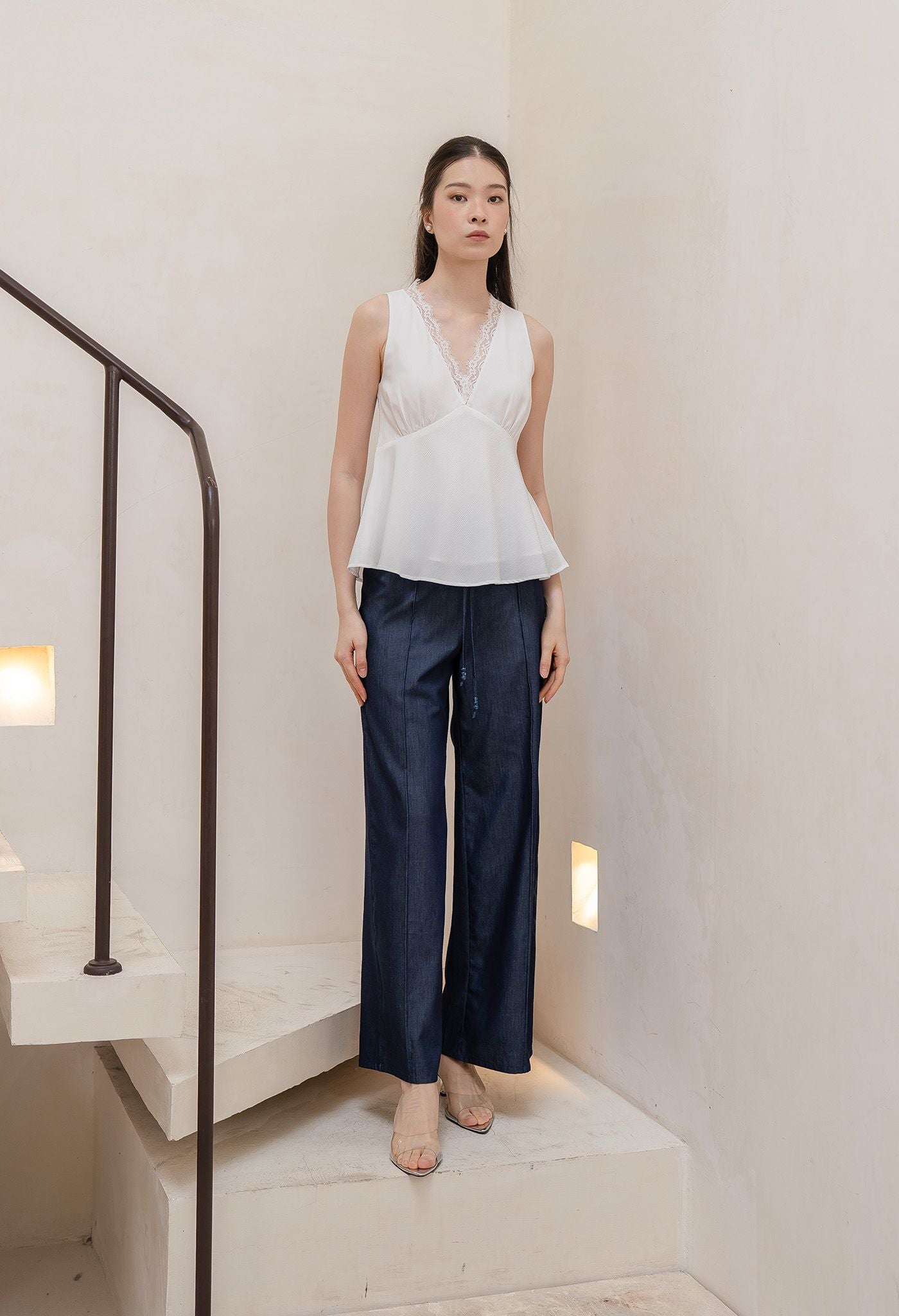Soleil Top White