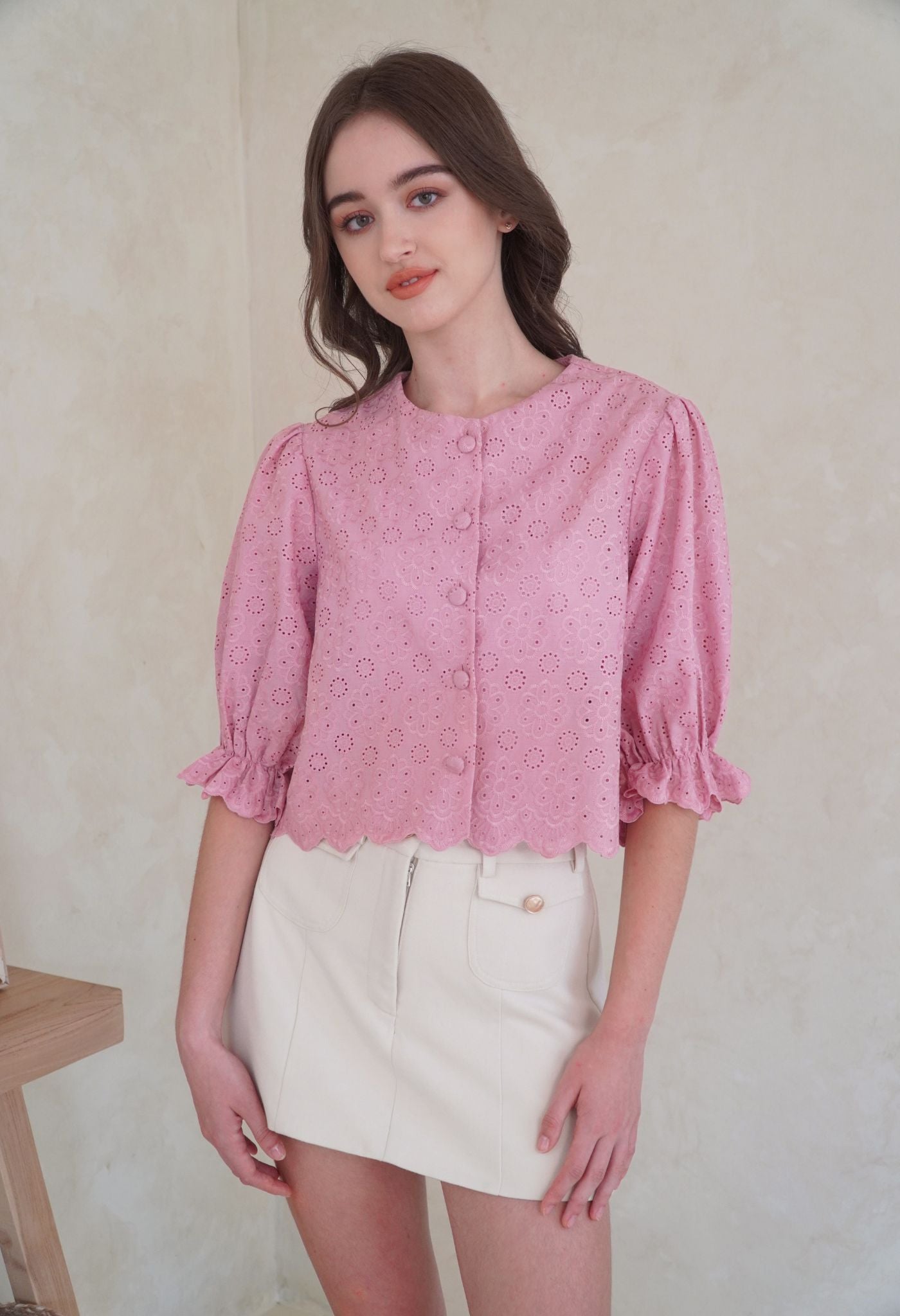 Camille Top Pink