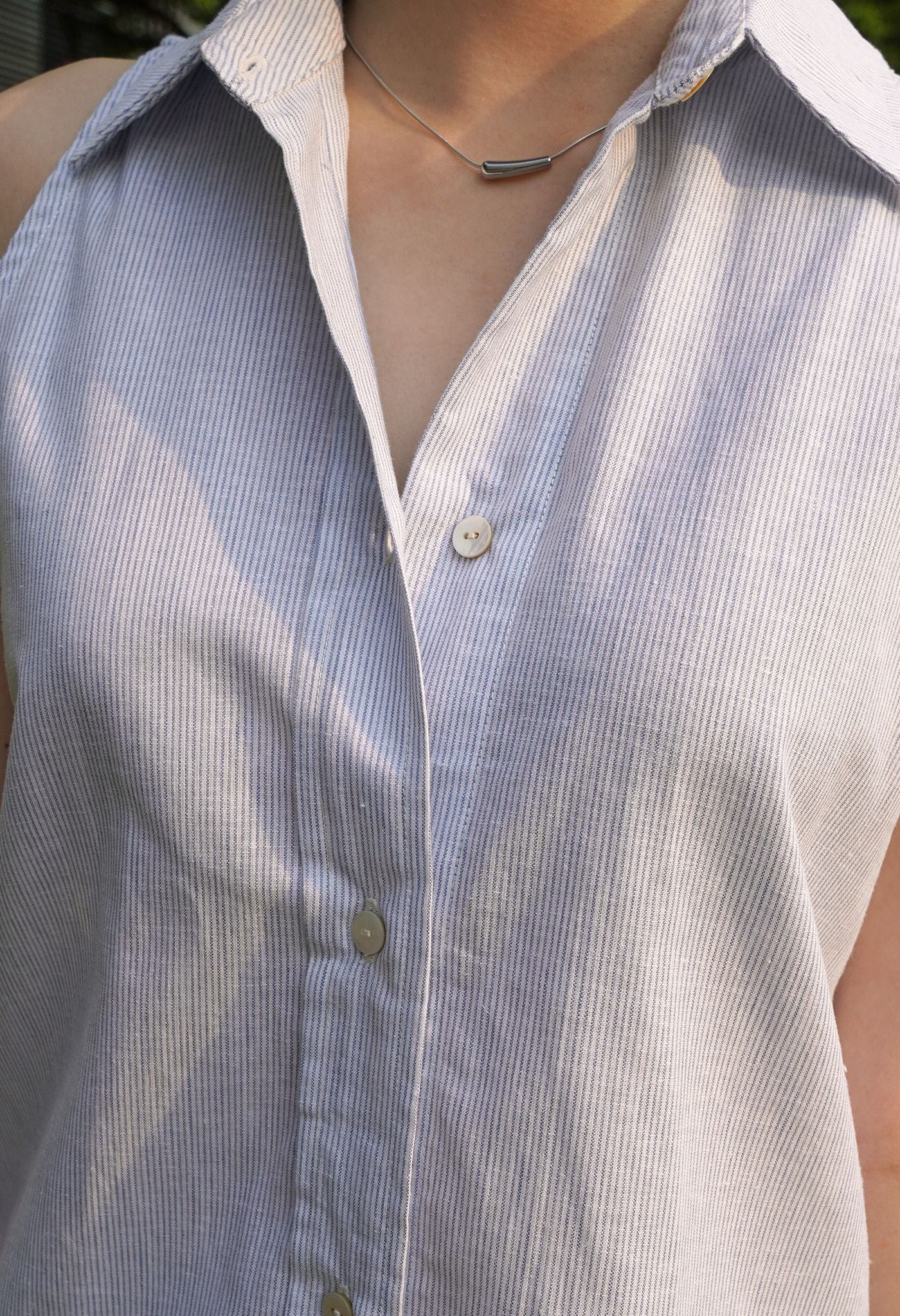 Freya Shirt Blue Stripes