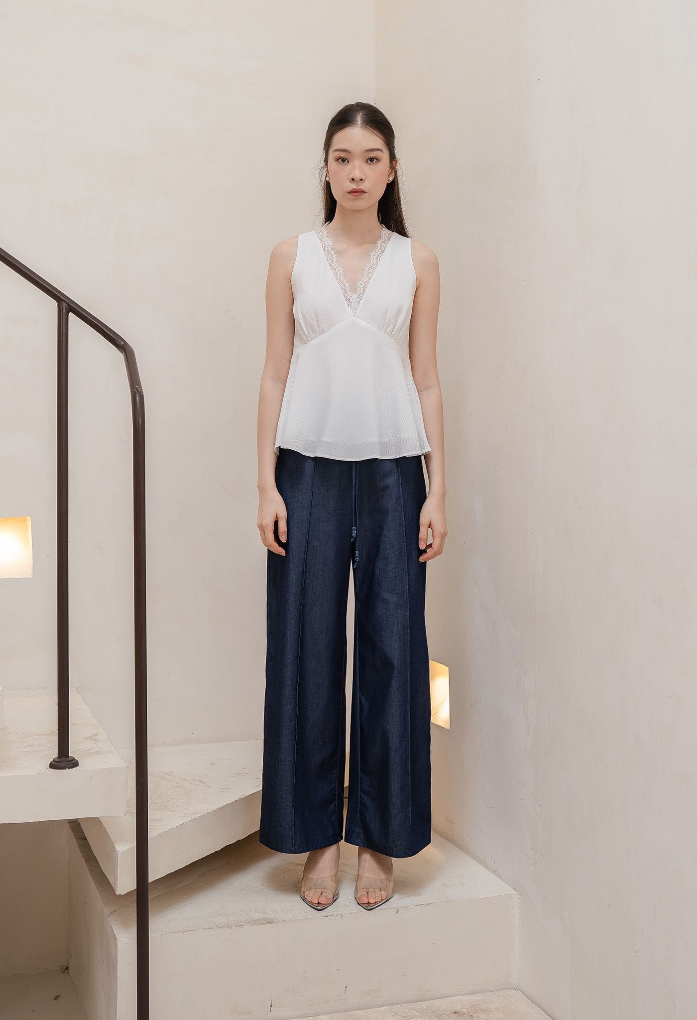 Soleil Top White