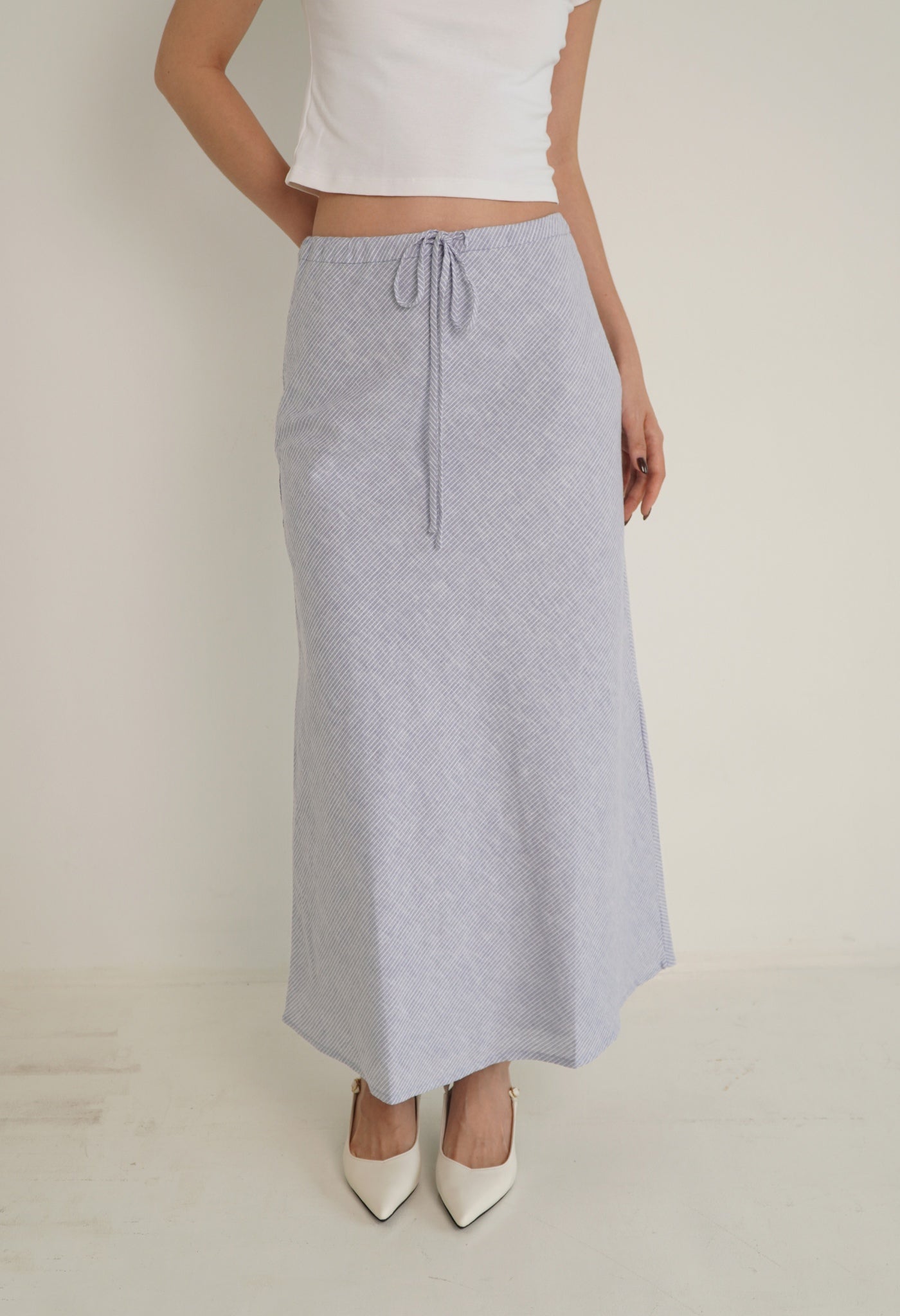 Alda Skirt Dusty Blue