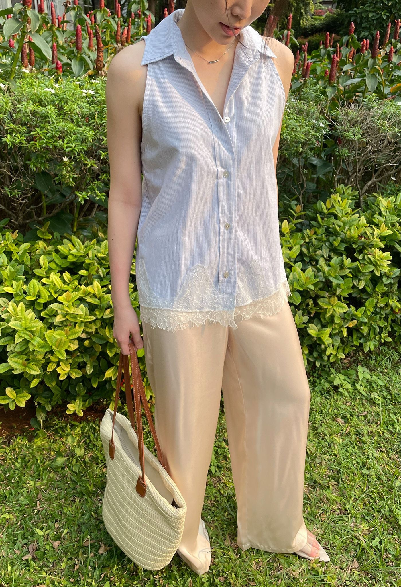 Freya Shirt Blue Stripes