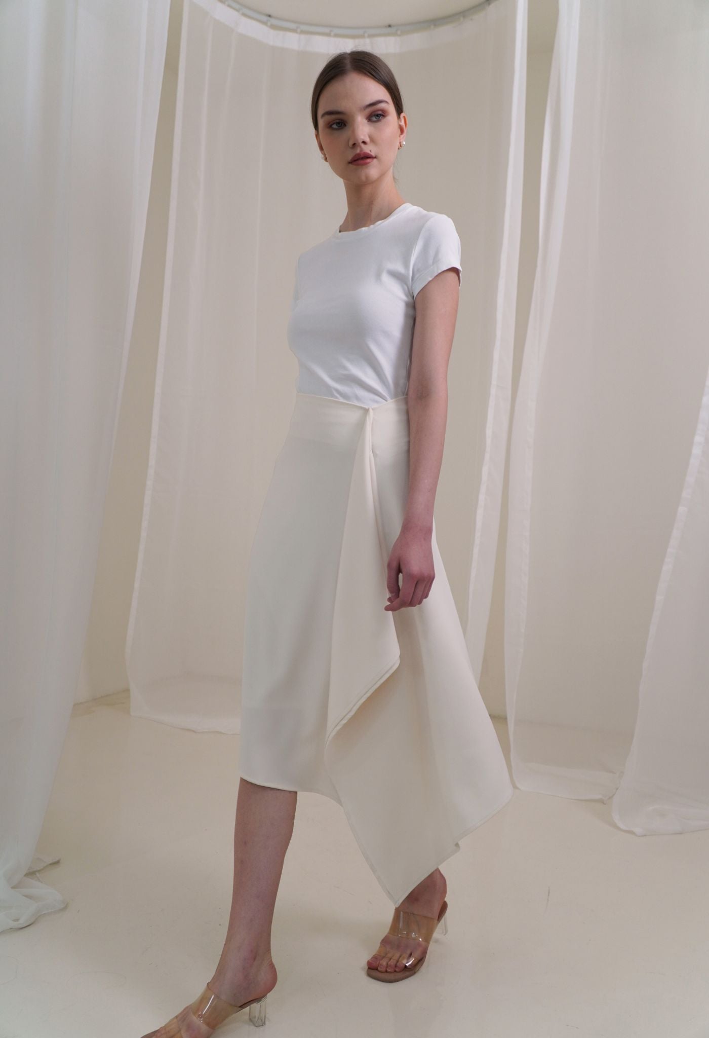 Linea Skirt Cream