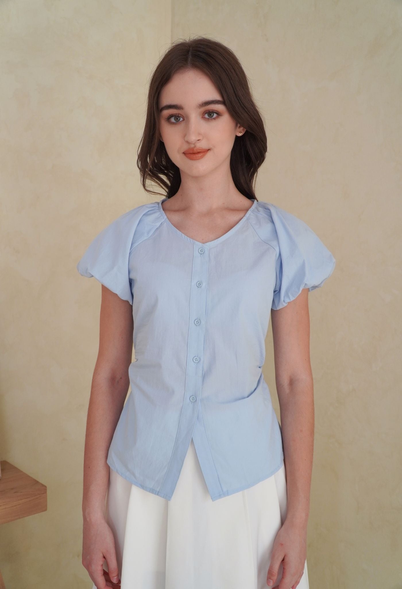 Sophie Blouse Sky Blue